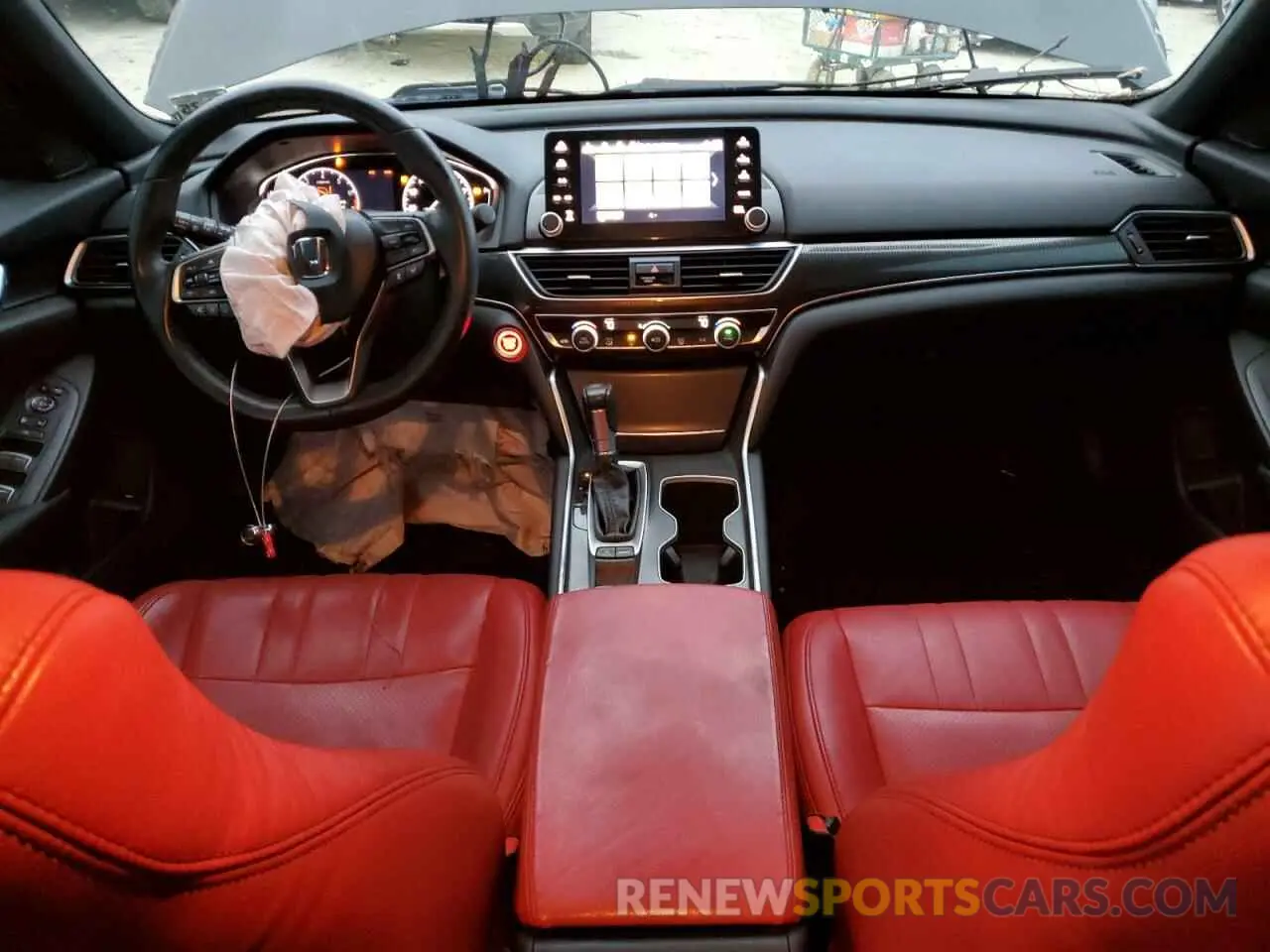8 fotografías del automóvil dañado 1HGCV1F33LA145846 HONDA ACCORD 2020