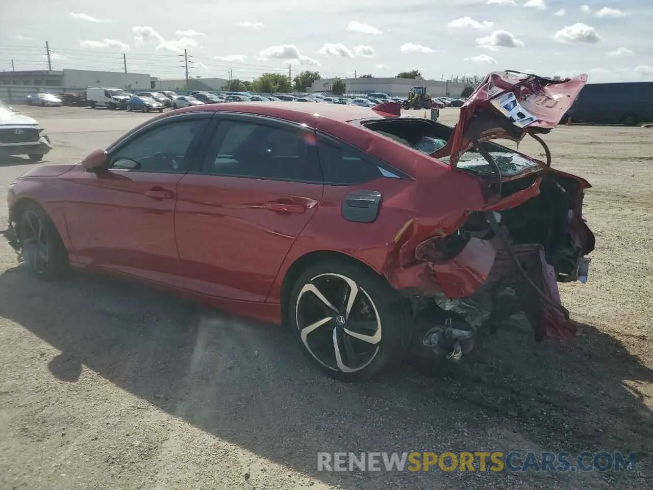 2 fotografías del automóvil dañado 1HGCV1F34LA068534 HONDA ACCORD 2020