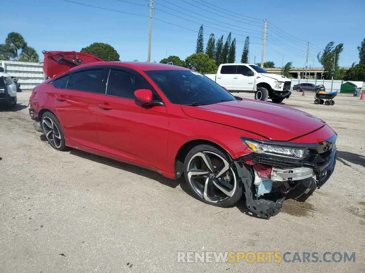 4 fotografías del automóvil dañado 1HGCV1F34LA068534 HONDA ACCORD 2020