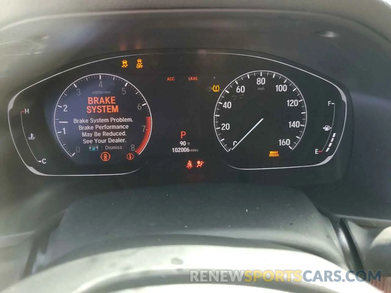 9 fotografías del automóvil dañado 1HGCV1F34LA068534 HONDA ACCORD 2020