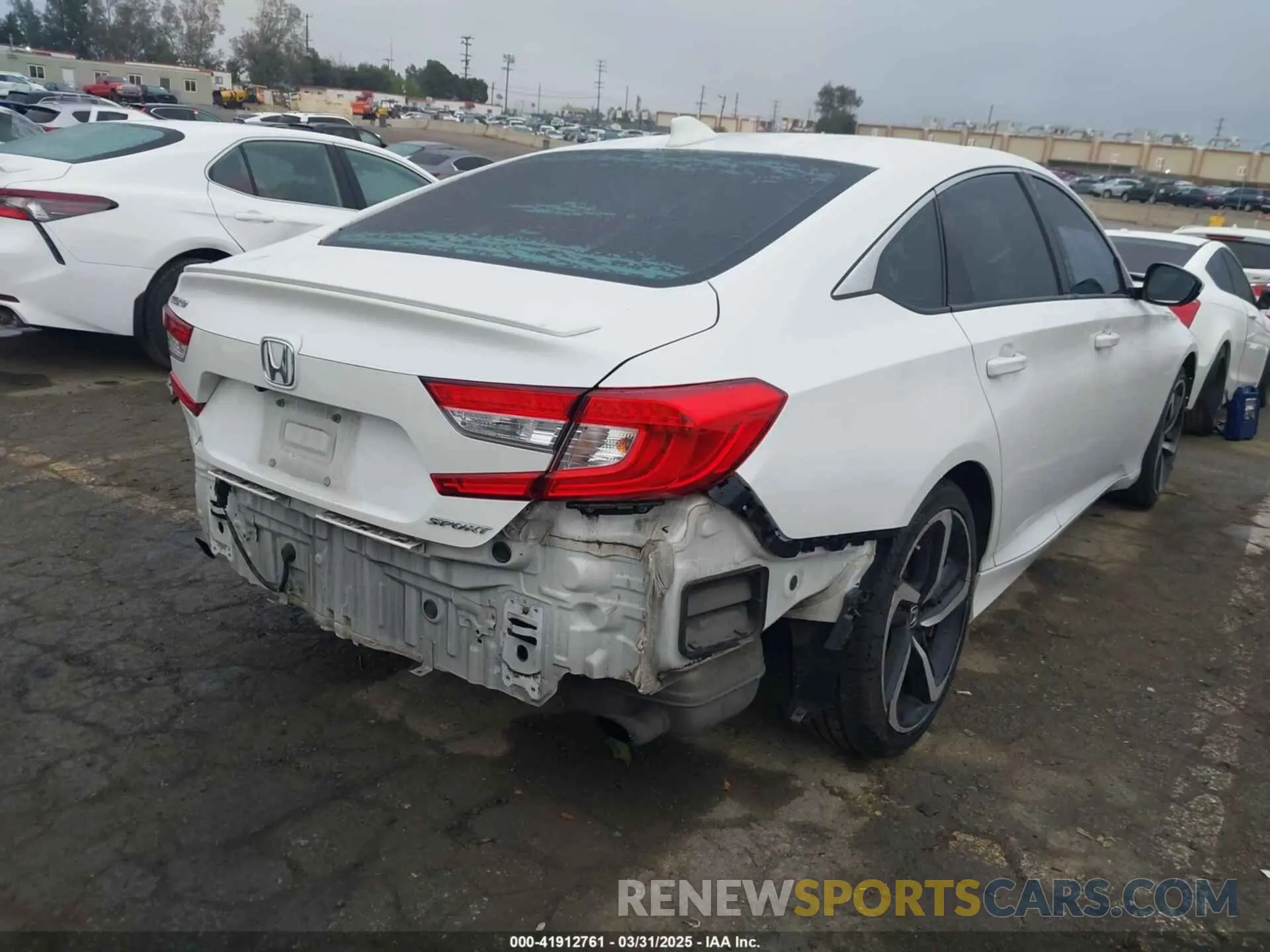 4 fotografías del automóvil dañado 1HGCV1F34LA076889 HONDA ACCORD 2020