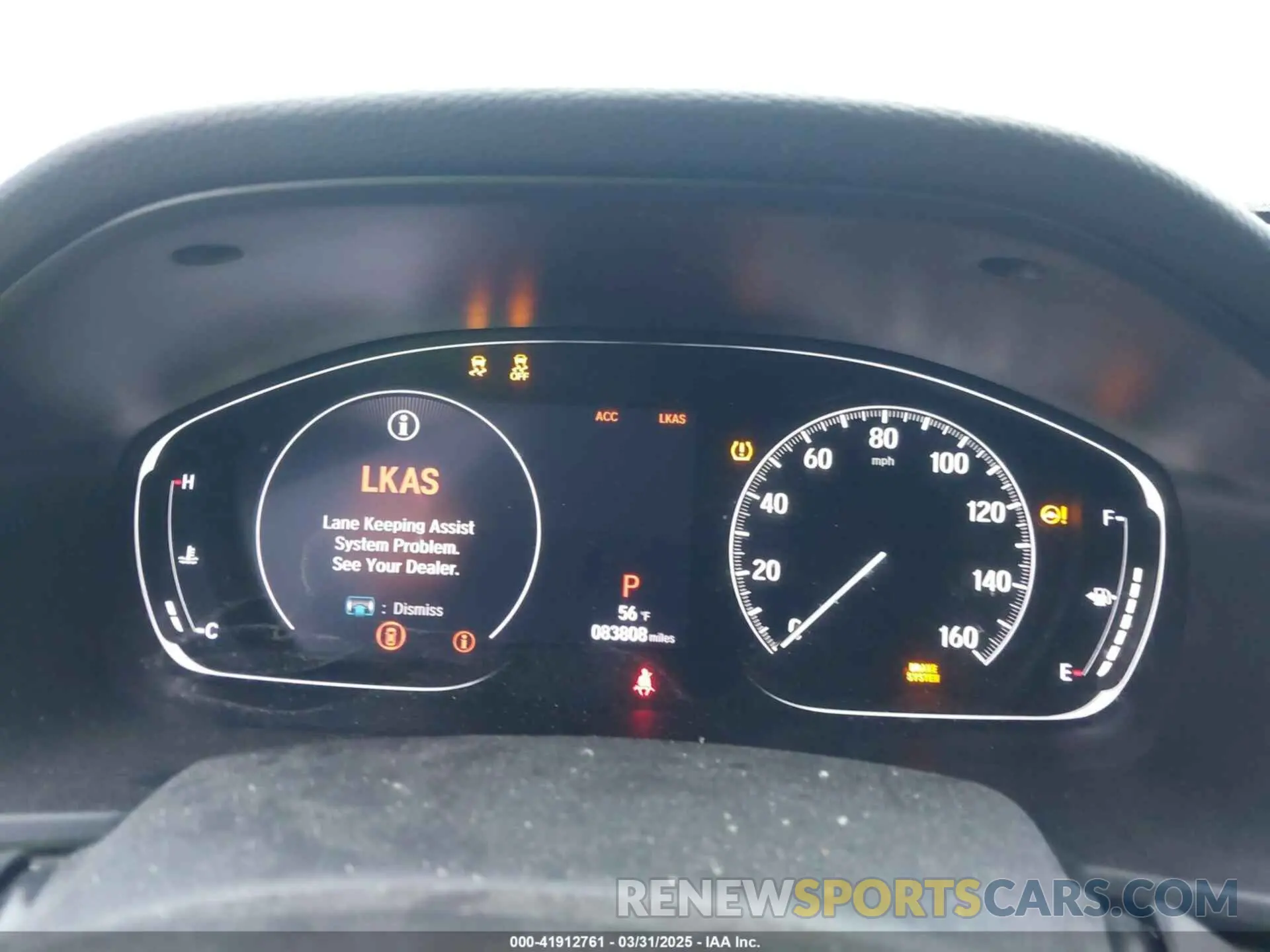 7 fotografías del automóvil dañado 1HGCV1F34LA076889 HONDA ACCORD 2020