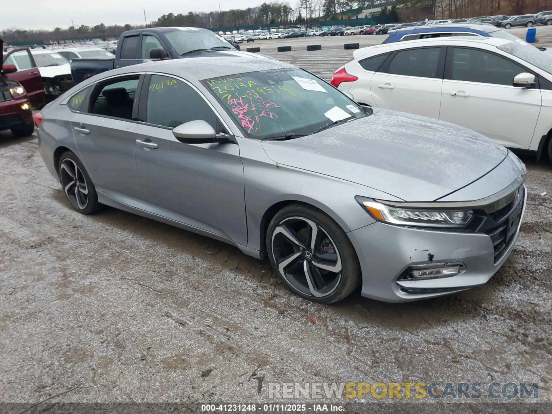 1 fotografías del automóvil dañado 1HGCV1F34LA087875 HONDA ACCORD 2020