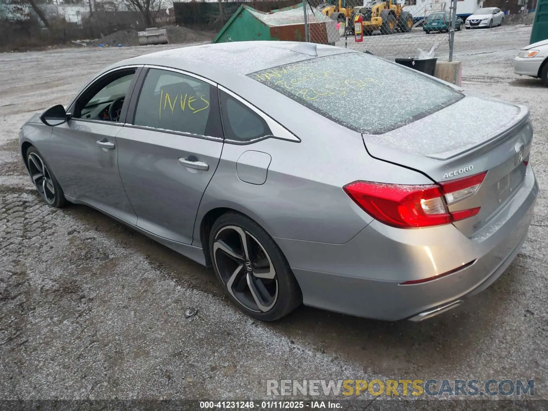 3 fotografías del automóvil dañado 1HGCV1F34LA087875 HONDA ACCORD 2020