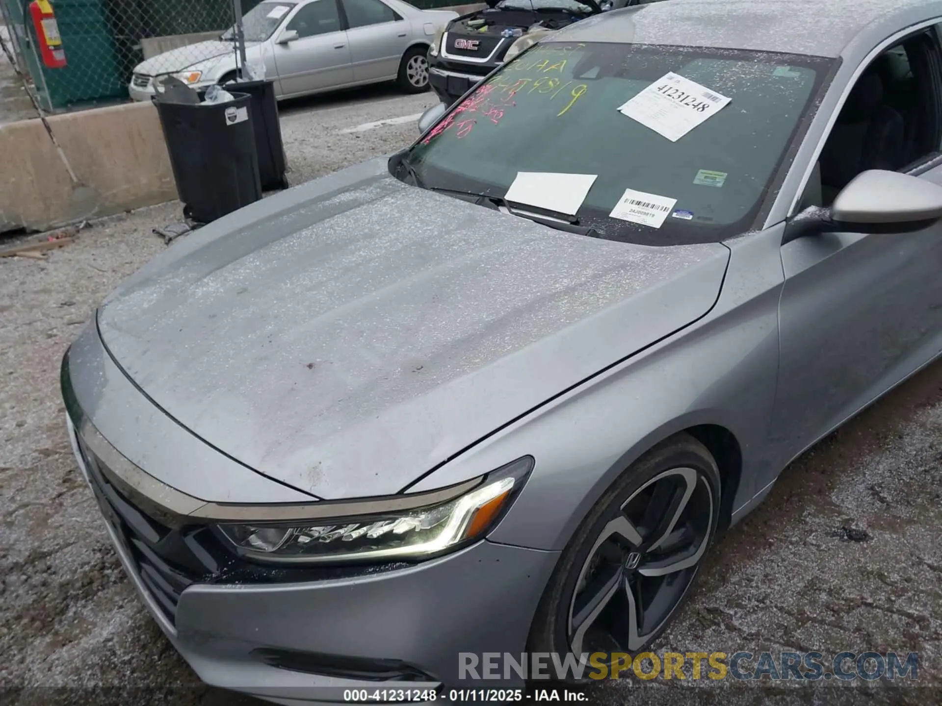 6 fotografías del automóvil dañado 1HGCV1F34LA087875 HONDA ACCORD 2020