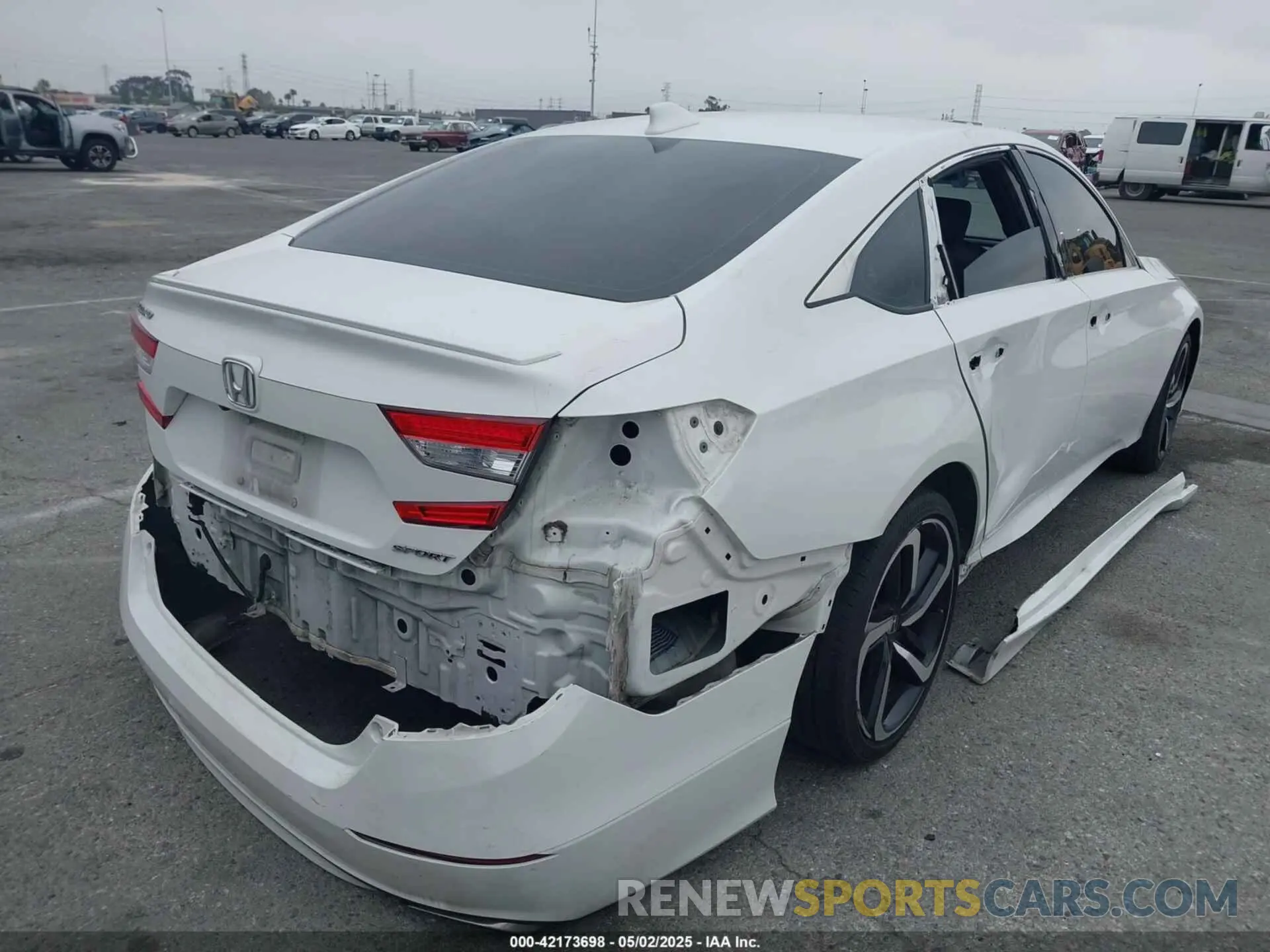 4 fotografías del automóvil dañado 1HGCV1F34LA090257 HONDA ACCORD 2020
