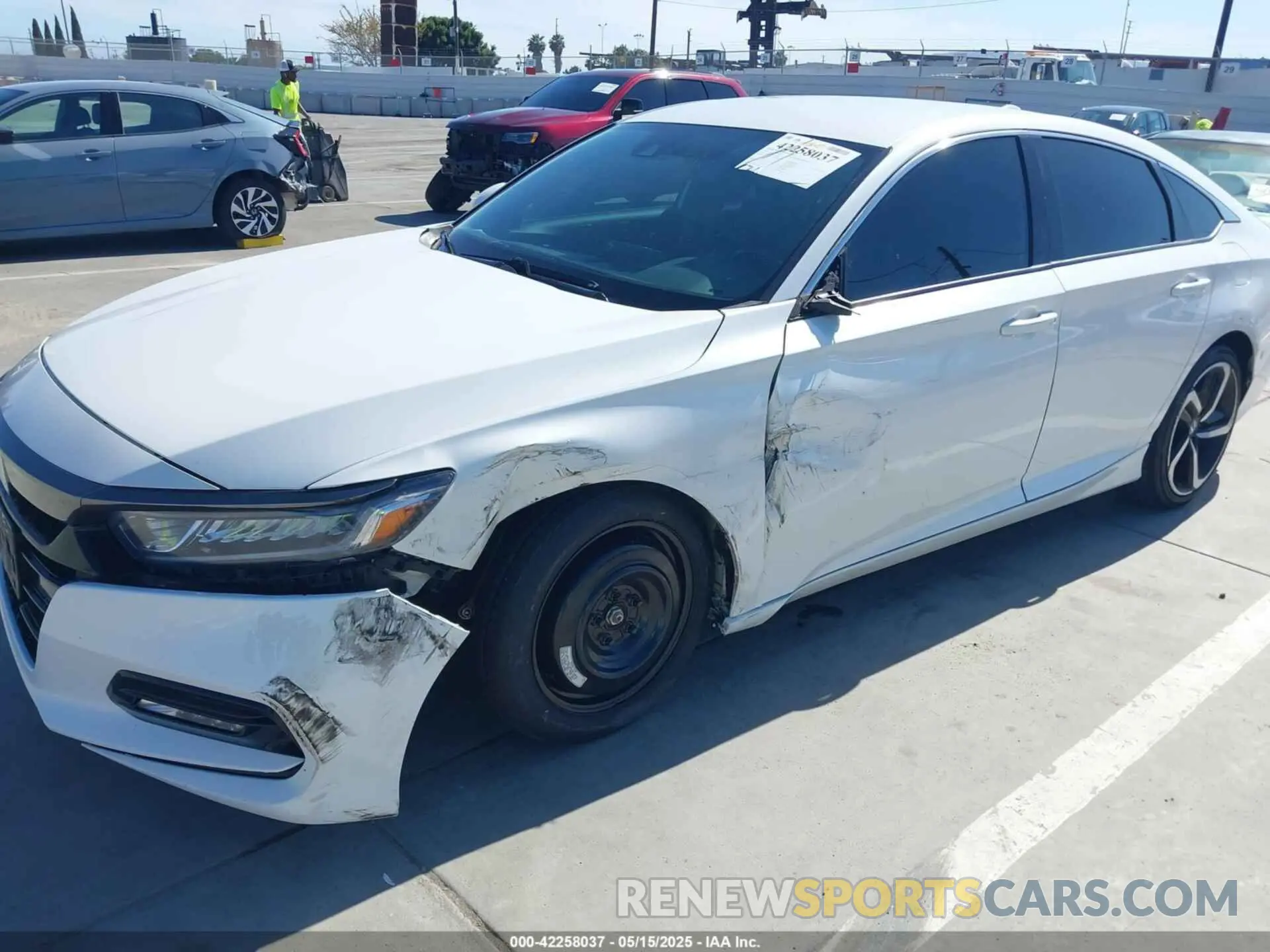 6 fotografías del automóvil dañado 1HGCV1F34LA093191 HONDA ACCORD 2020