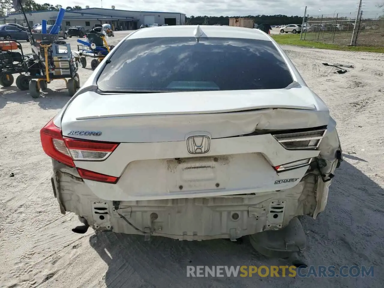 6 fotografías del automóvil dañado 1HGCV1F34LA127288 HONDA ACCORD 2020