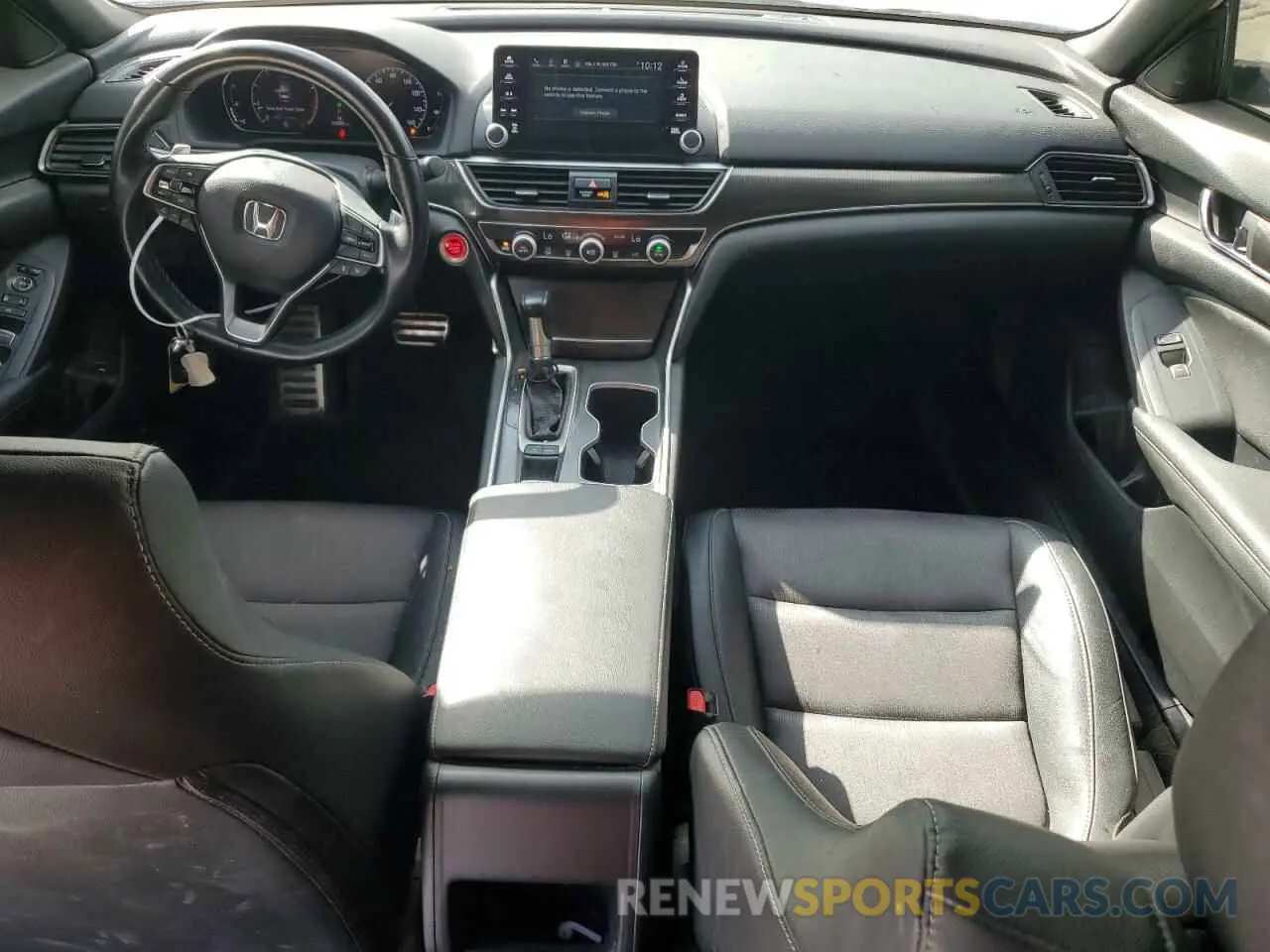 8 fotografías del automóvil dañado 1HGCV1F34LA127288 HONDA ACCORD 2020