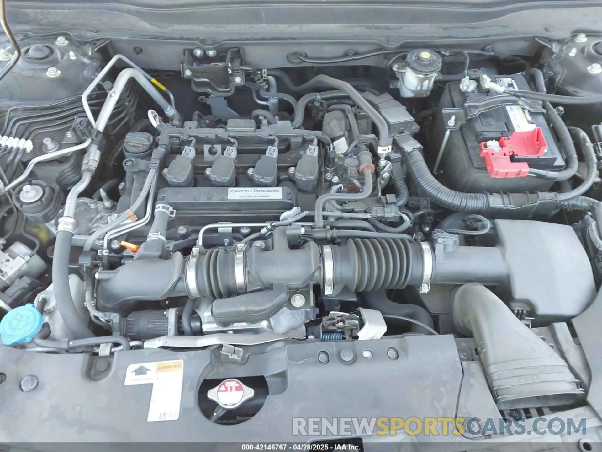10 fotografías del automóvil dañado 1HGCV1F34LA129915 HONDA ACCORD 2020