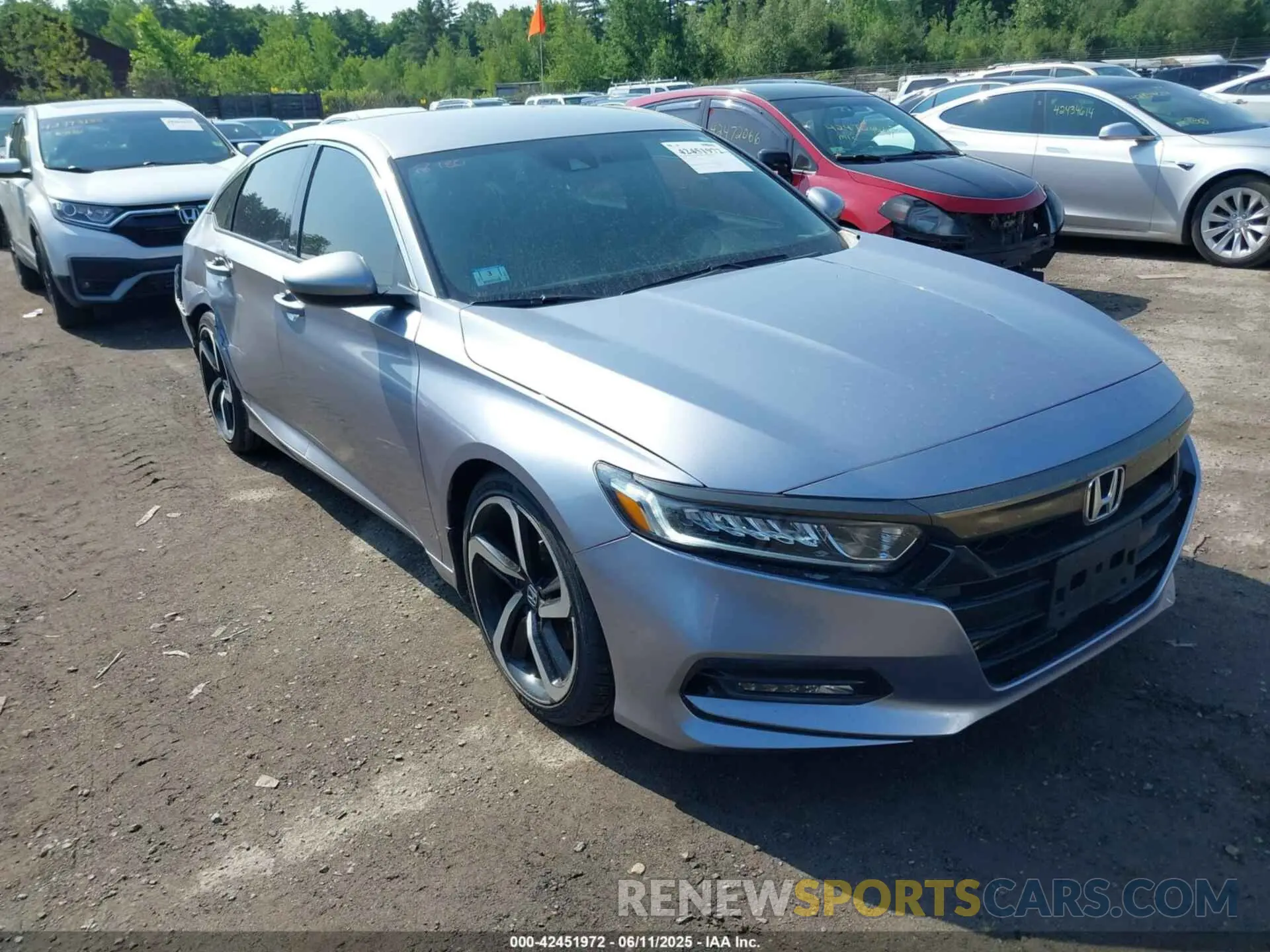 1 fotografías del automóvil dañado 1HGCV1F34LA144415 HONDA ACCORD 2020