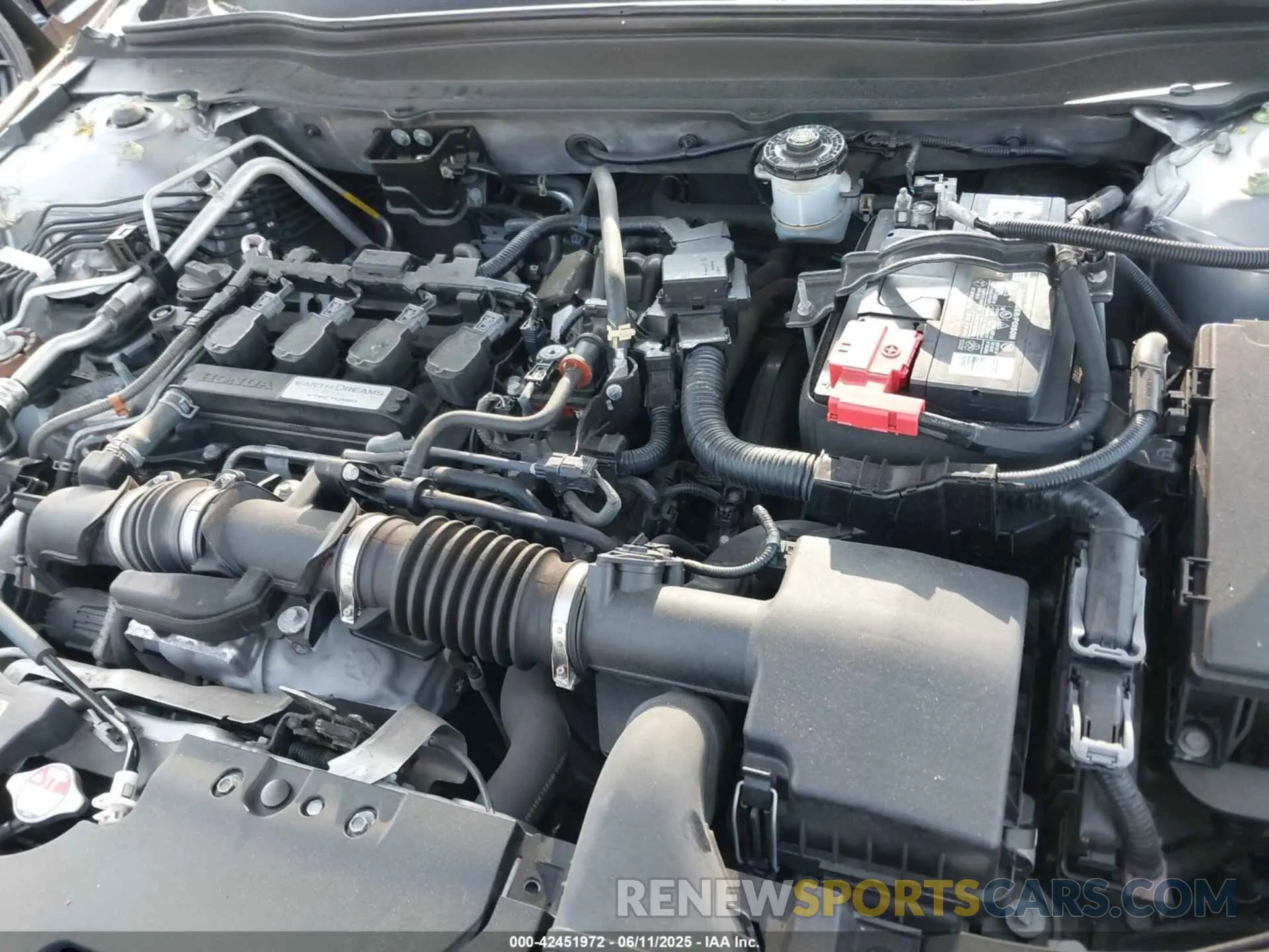 10 fotografías del automóvil dañado 1HGCV1F34LA144415 HONDA ACCORD 2020