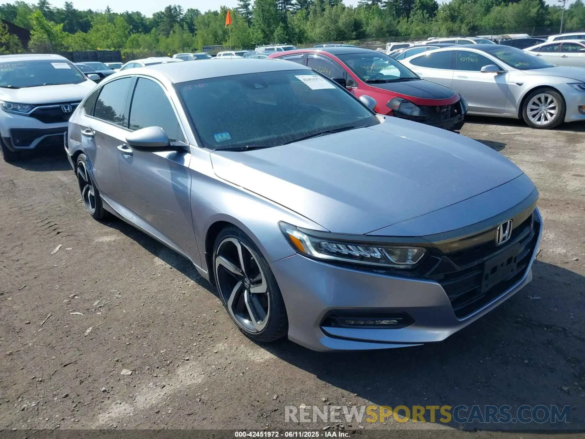 13 fotografías del automóvil dañado 1HGCV1F34LA144415 HONDA ACCORD 2020