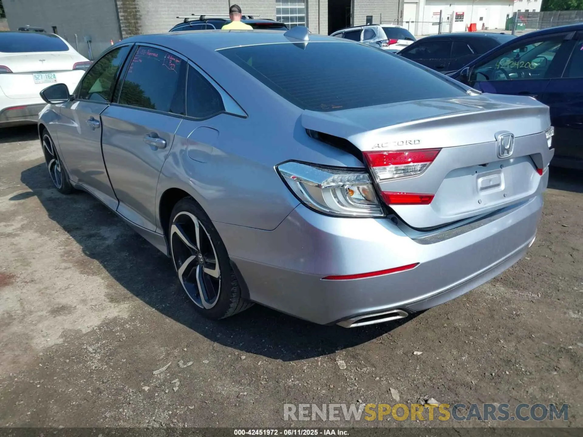 3 fotografías del automóvil dañado 1HGCV1F34LA144415 HONDA ACCORD 2020