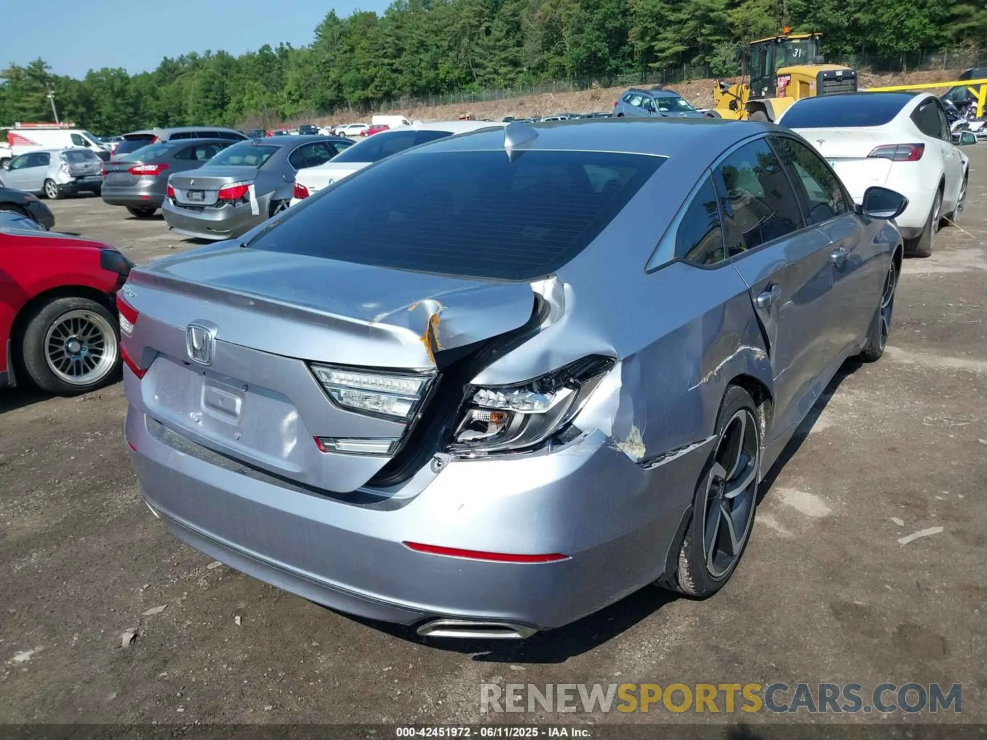 4 fotografías del automóvil dañado 1HGCV1F34LA144415 HONDA ACCORD 2020