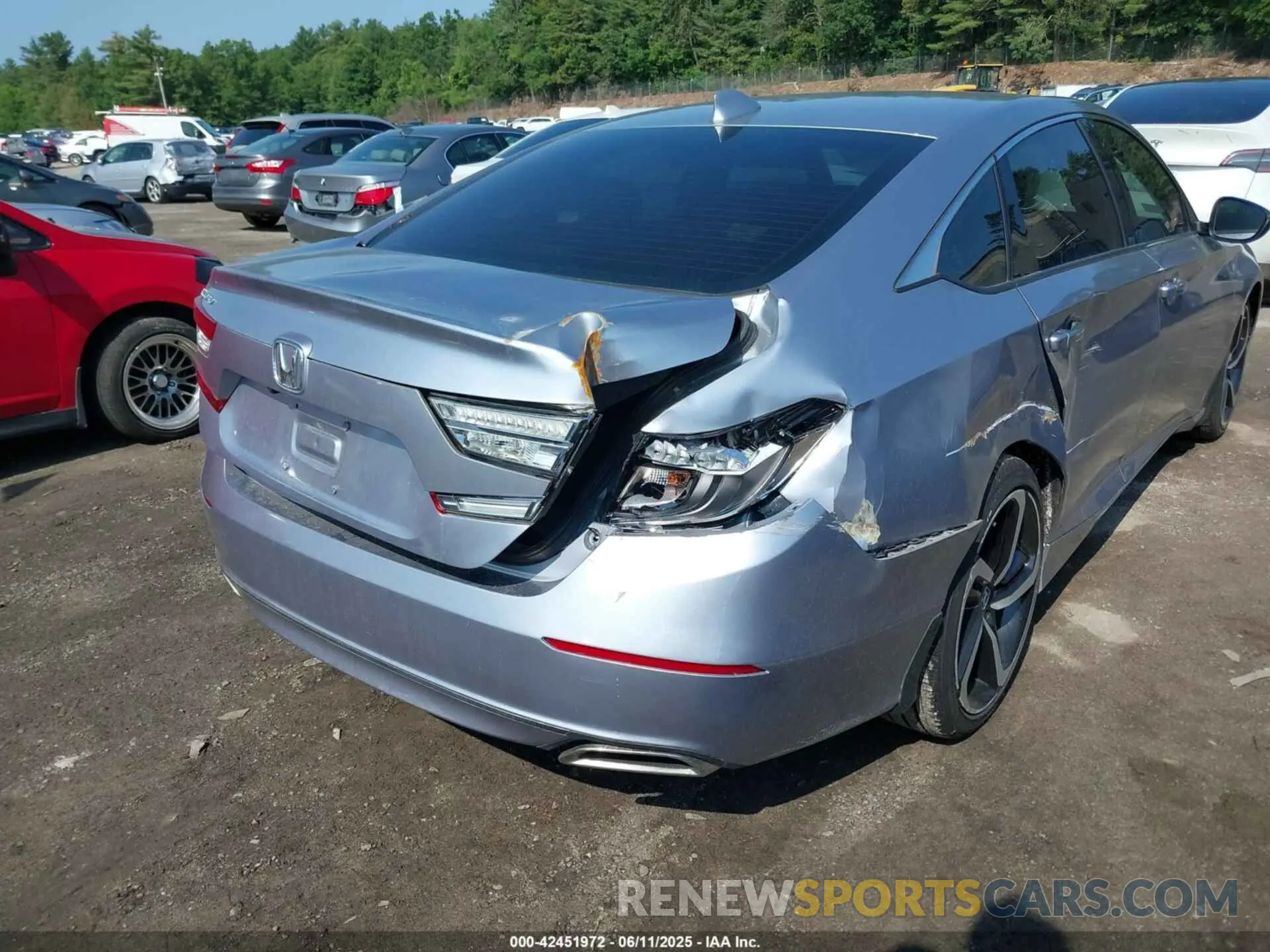 6 fotografías del automóvil dañado 1HGCV1F34LA144415 HONDA ACCORD 2020