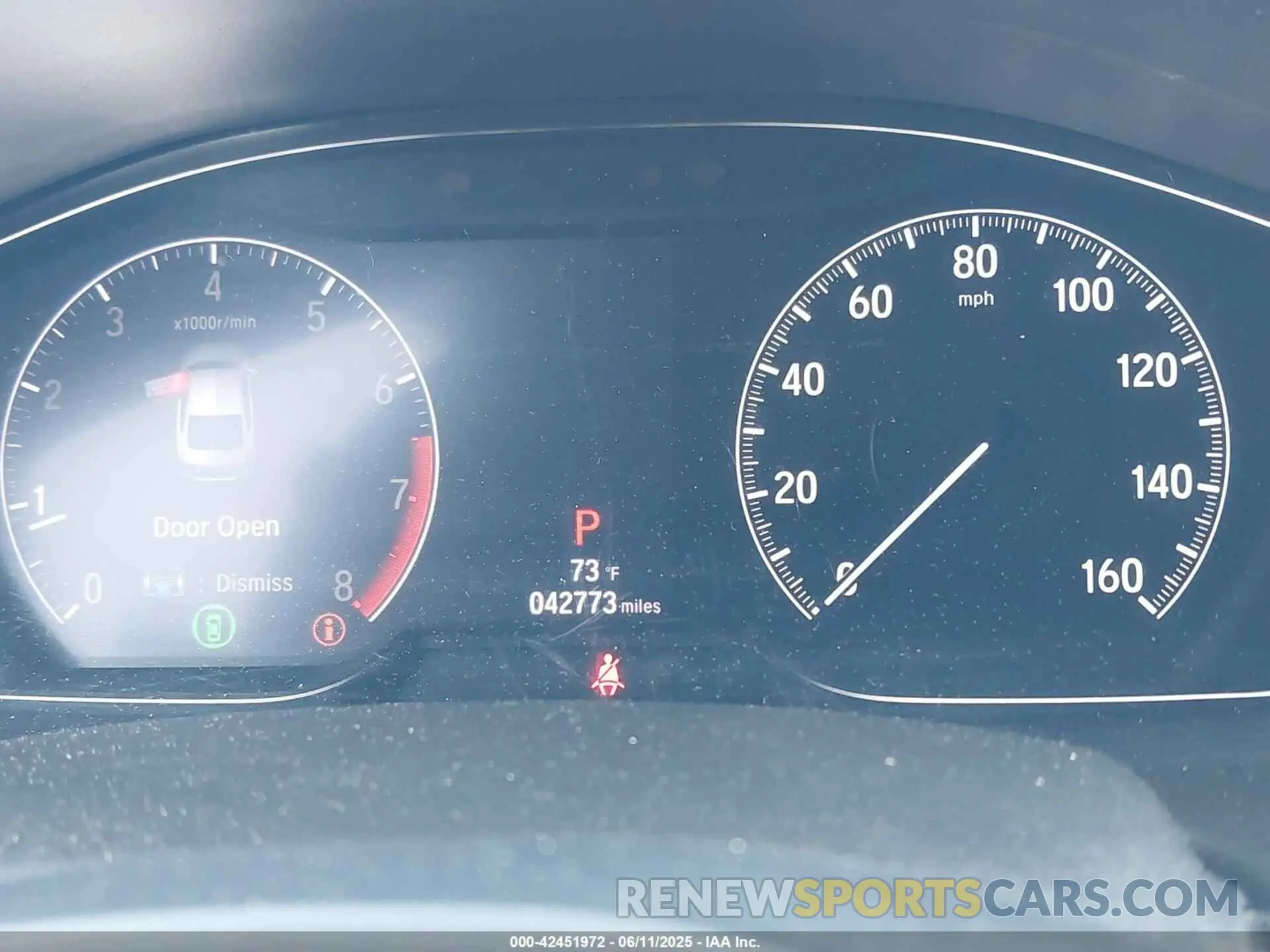 7 fotografías del automóvil dañado 1HGCV1F34LA144415 HONDA ACCORD 2020