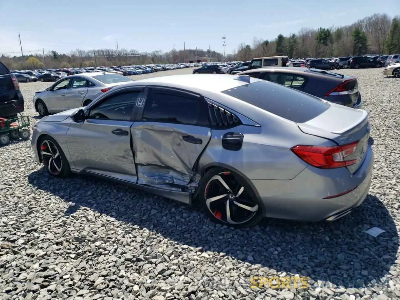 2 fotografías del automóvil dañado 1HGCV1F34LA144575 HONDA ACCORD 2020