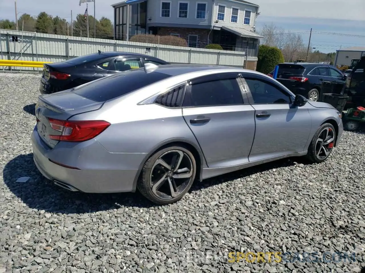 3 fotografías del automóvil dañado 1HGCV1F34LA144575 HONDA ACCORD 2020