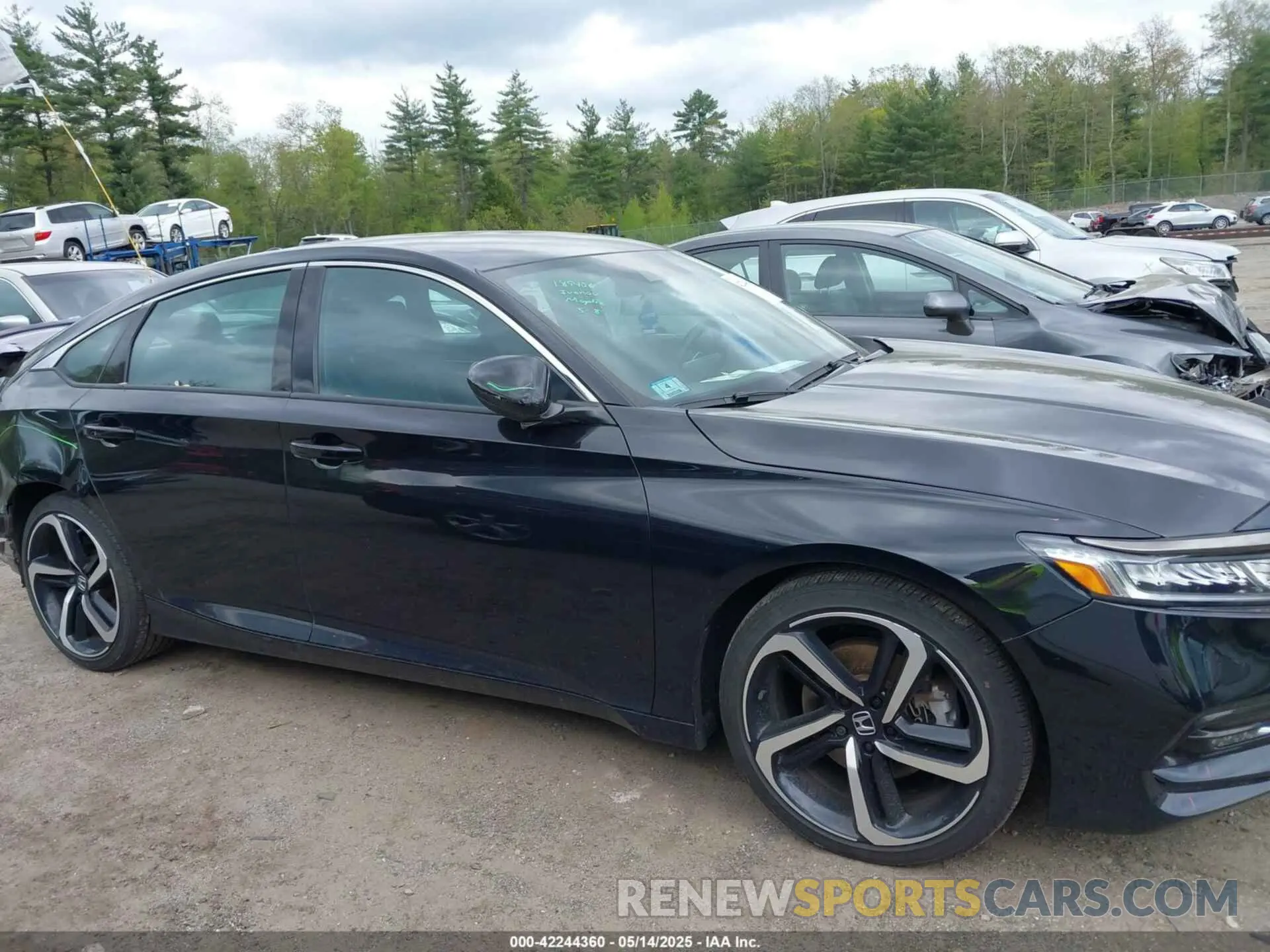 14 fotografías del automóvil dañado 1HGCV1F34LA156693 HONDA ACCORD 2020