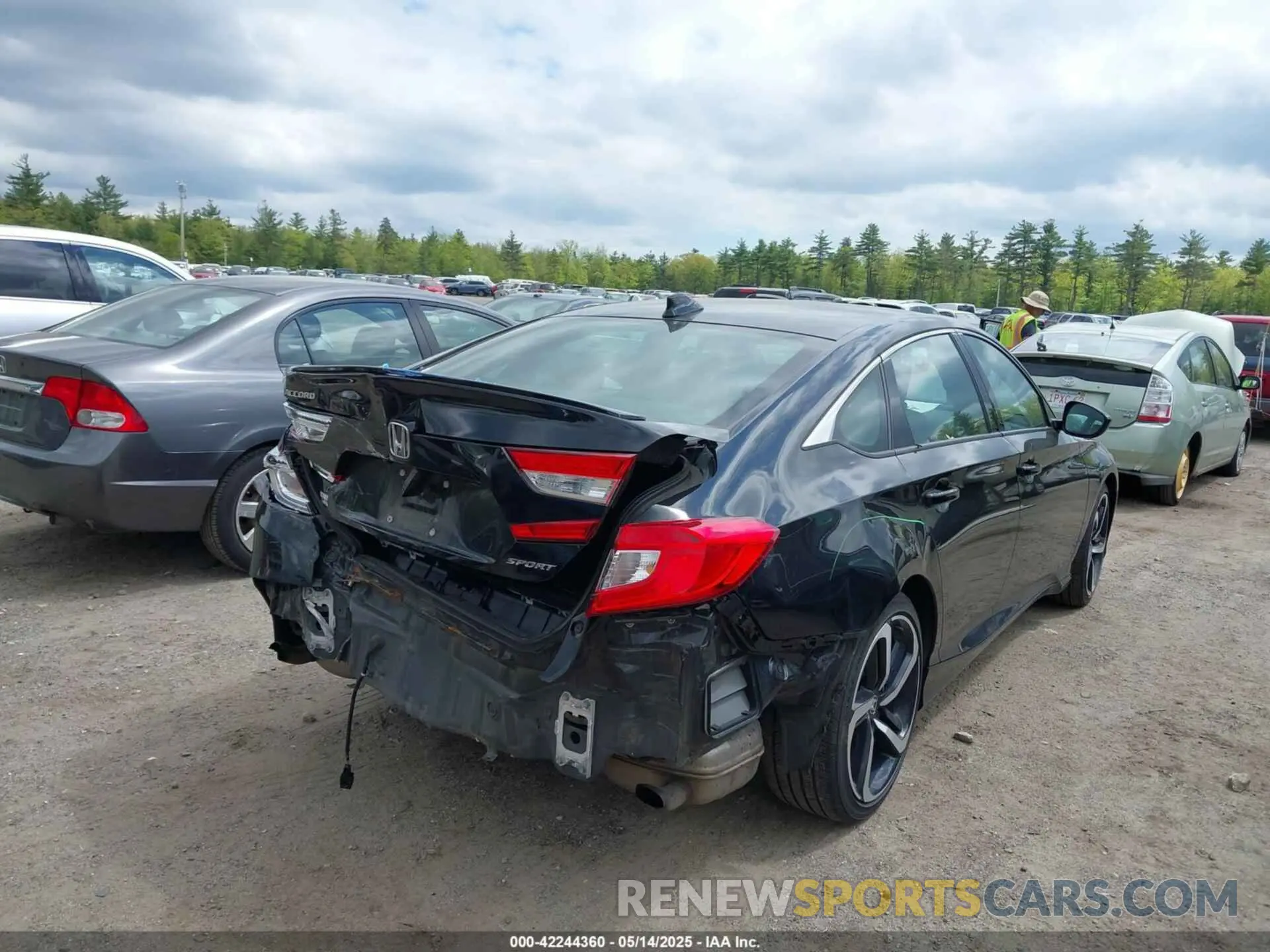 4 fotografías del automóvil dañado 1HGCV1F34LA156693 HONDA ACCORD 2020