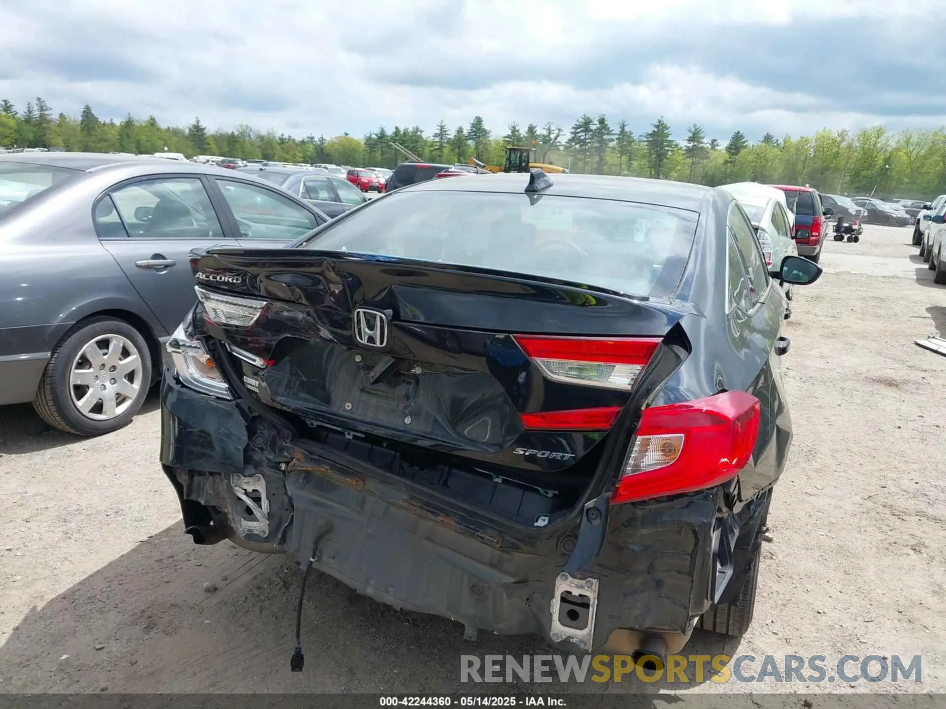 6 fotografías del automóvil dañado 1HGCV1F34LA156693 HONDA ACCORD 2020