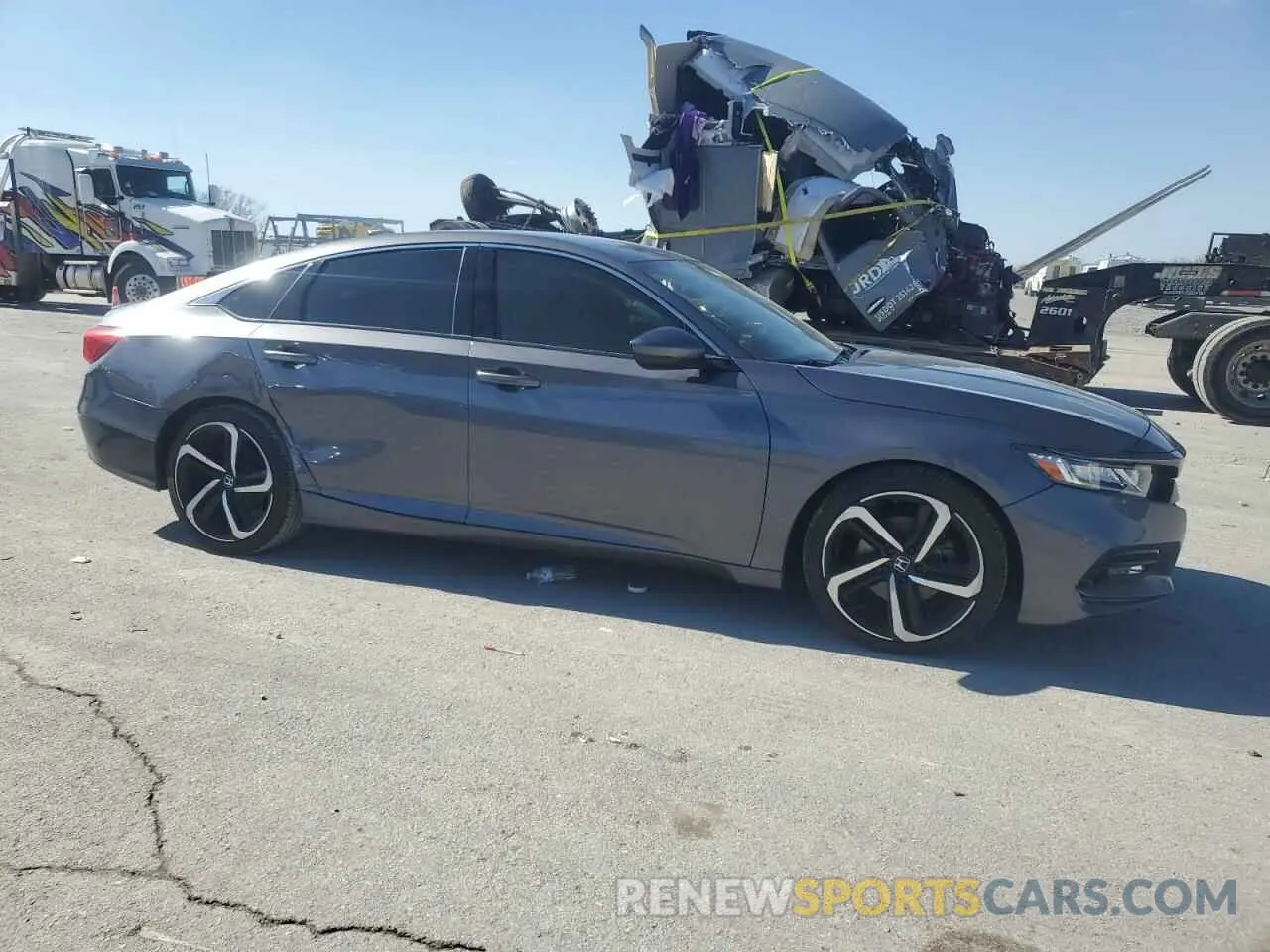 4 fotografías del automóvil dañado 1HGCV1F34LA158184 HONDA ACCORD 2020