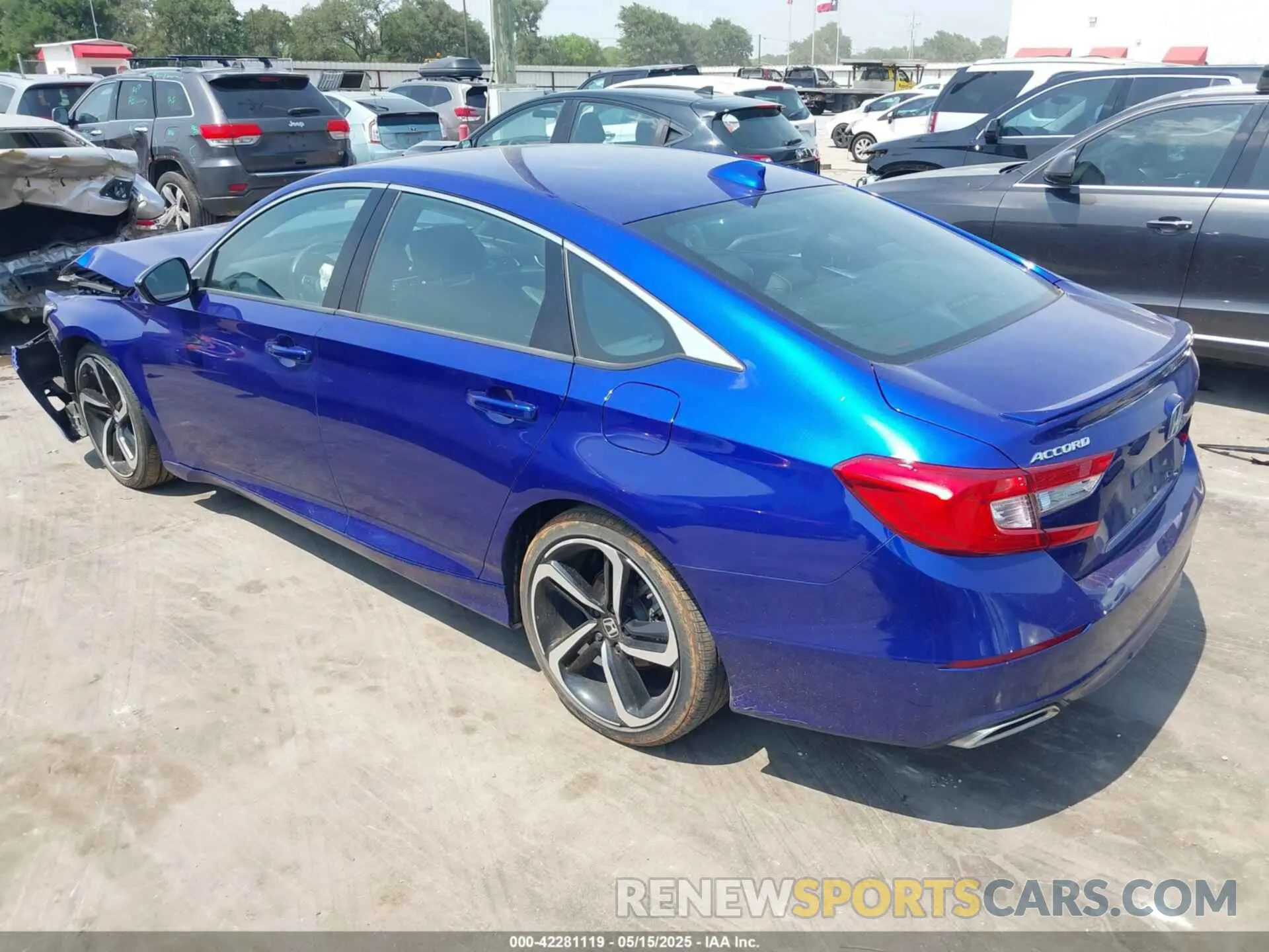 3 fotografías del automóvil dañado 1HGCV1F35LA055954 HONDA ACCORD 2020