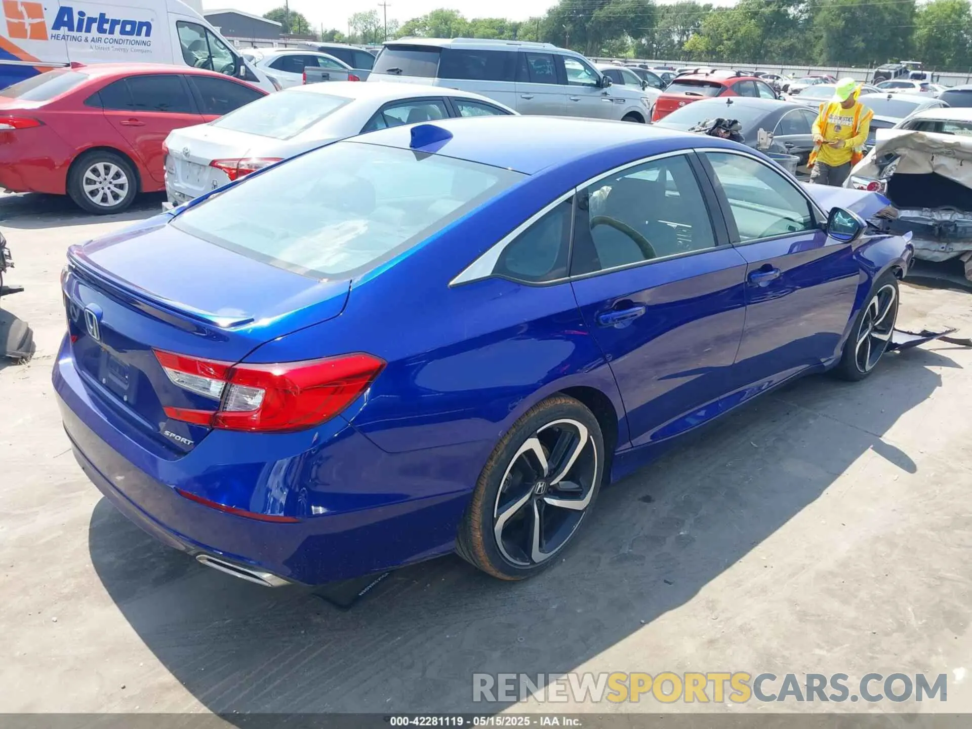 4 fotografías del automóvil dañado 1HGCV1F35LA055954 HONDA ACCORD 2020