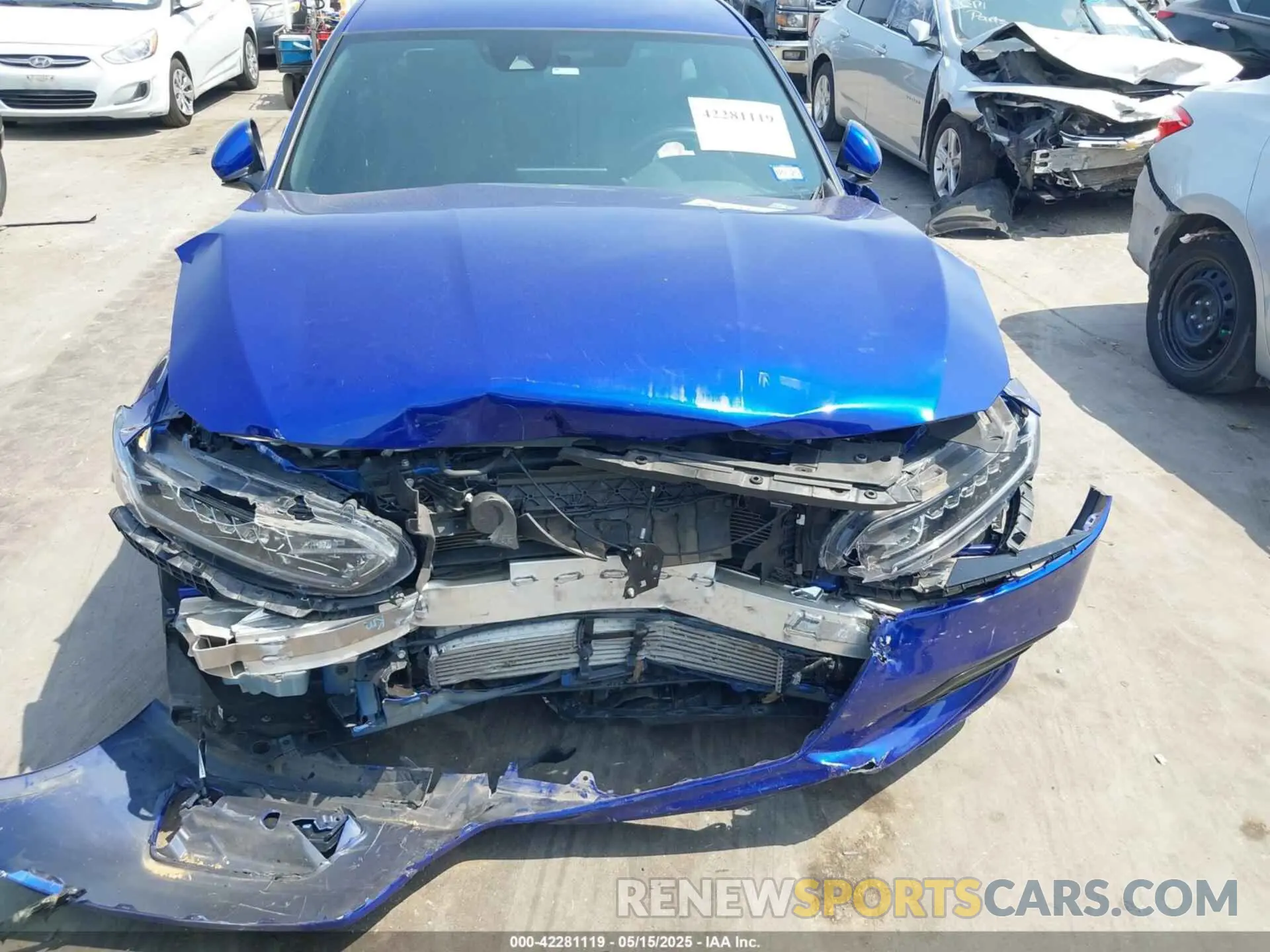 6 fotografías del automóvil dañado 1HGCV1F35LA055954 HONDA ACCORD 2020