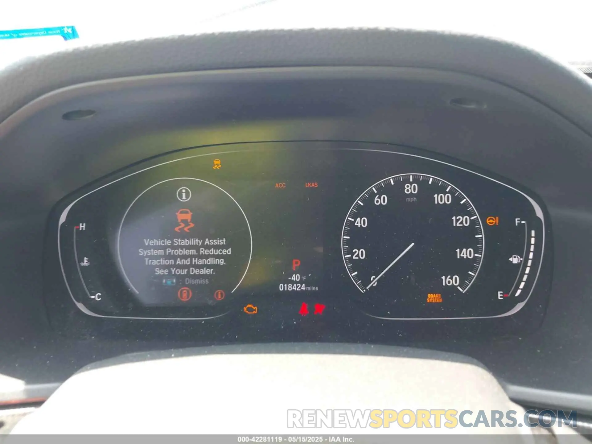 7 fotografías del automóvil dañado 1HGCV1F35LA055954 HONDA ACCORD 2020