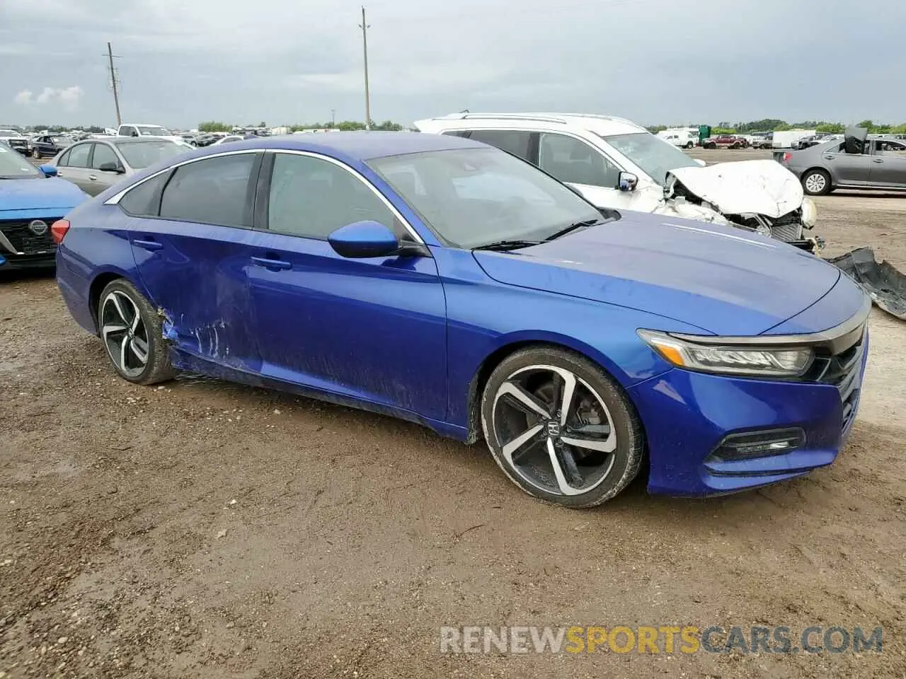 4 fotografías del automóvil dañado 1HGCV1F35LA057347 HONDA ACCORD 2020