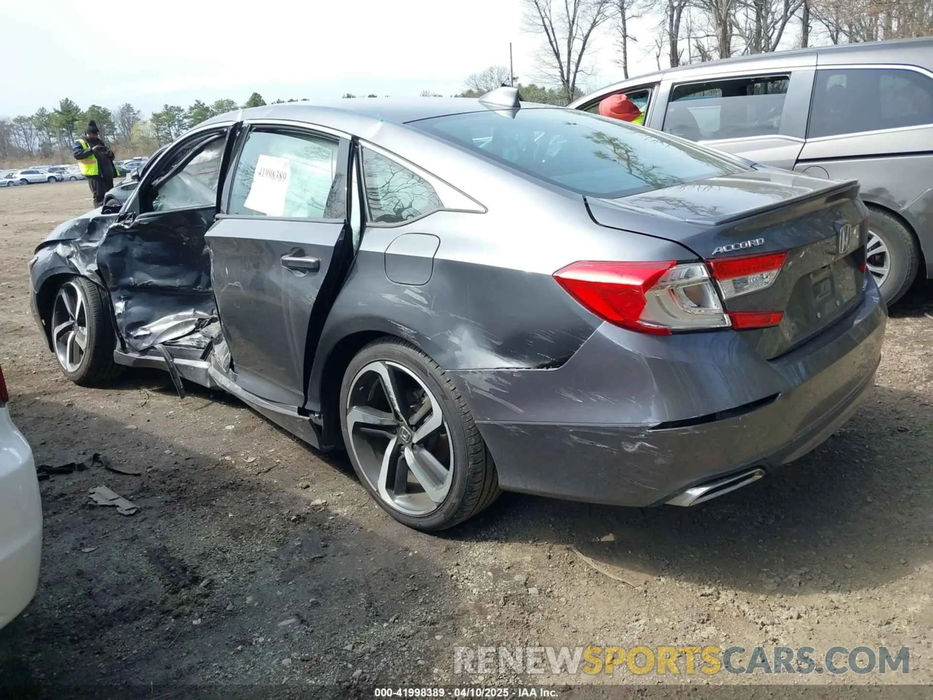 14 fotografías del automóvil dañado 1HGCV1F35LA106563 HONDA ACCORD 2020