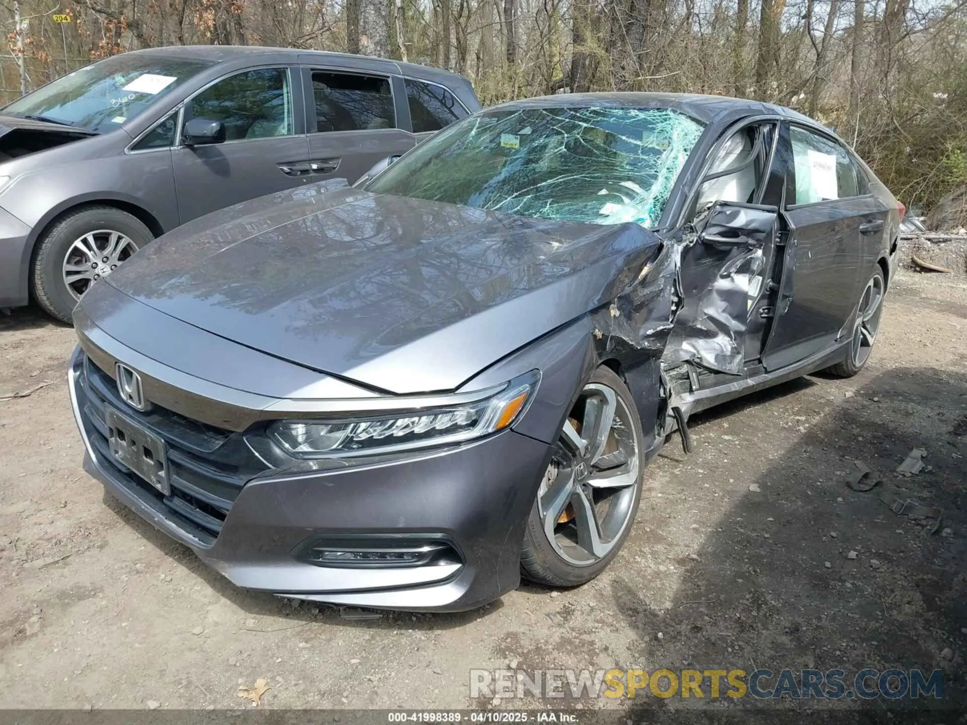 2 fotografías del automóvil dañado 1HGCV1F35LA106563 HONDA ACCORD 2020