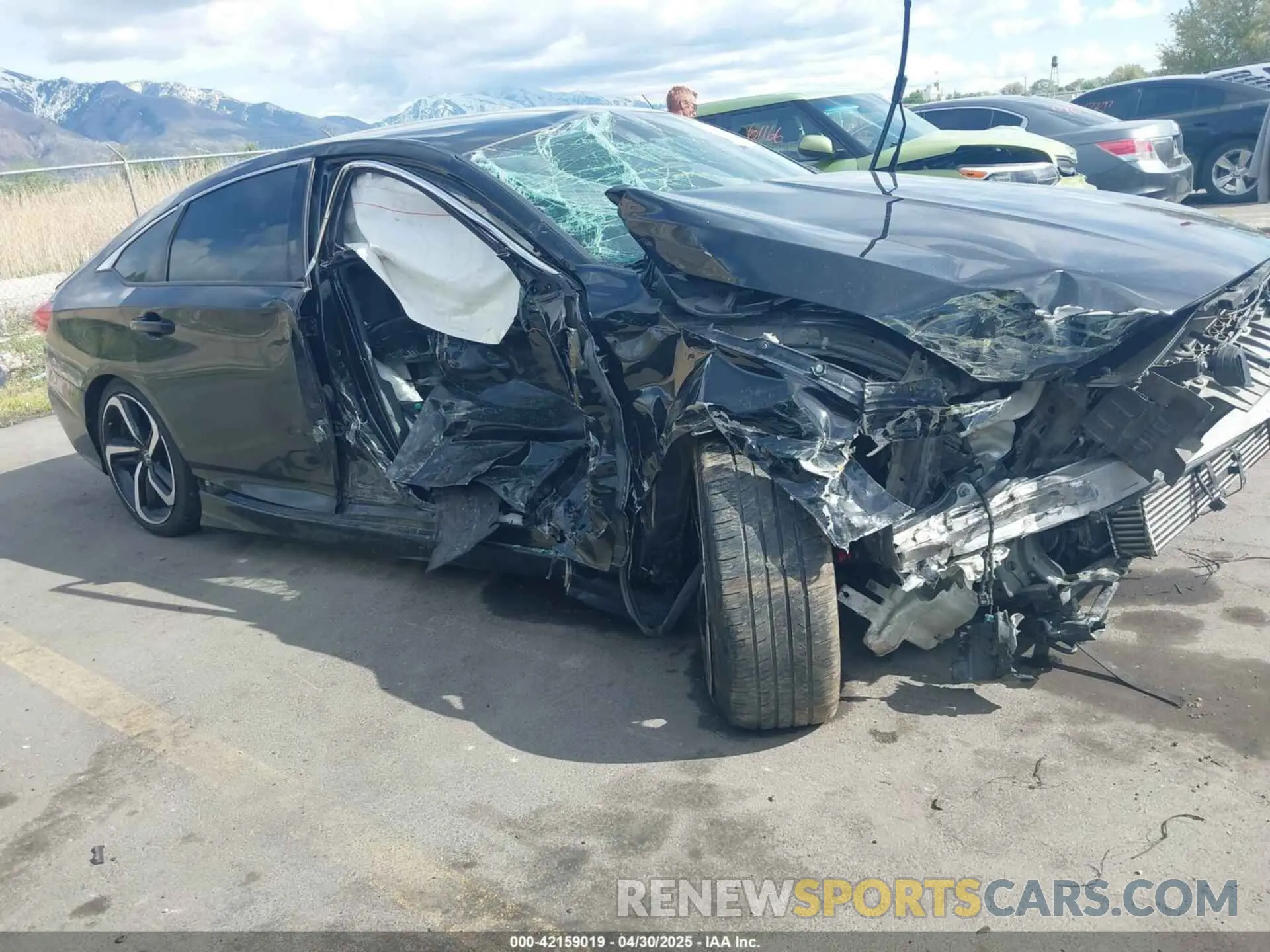 1 fotografías del automóvil dañado 1HGCV1F35LA123105 HONDA ACCORD 2020