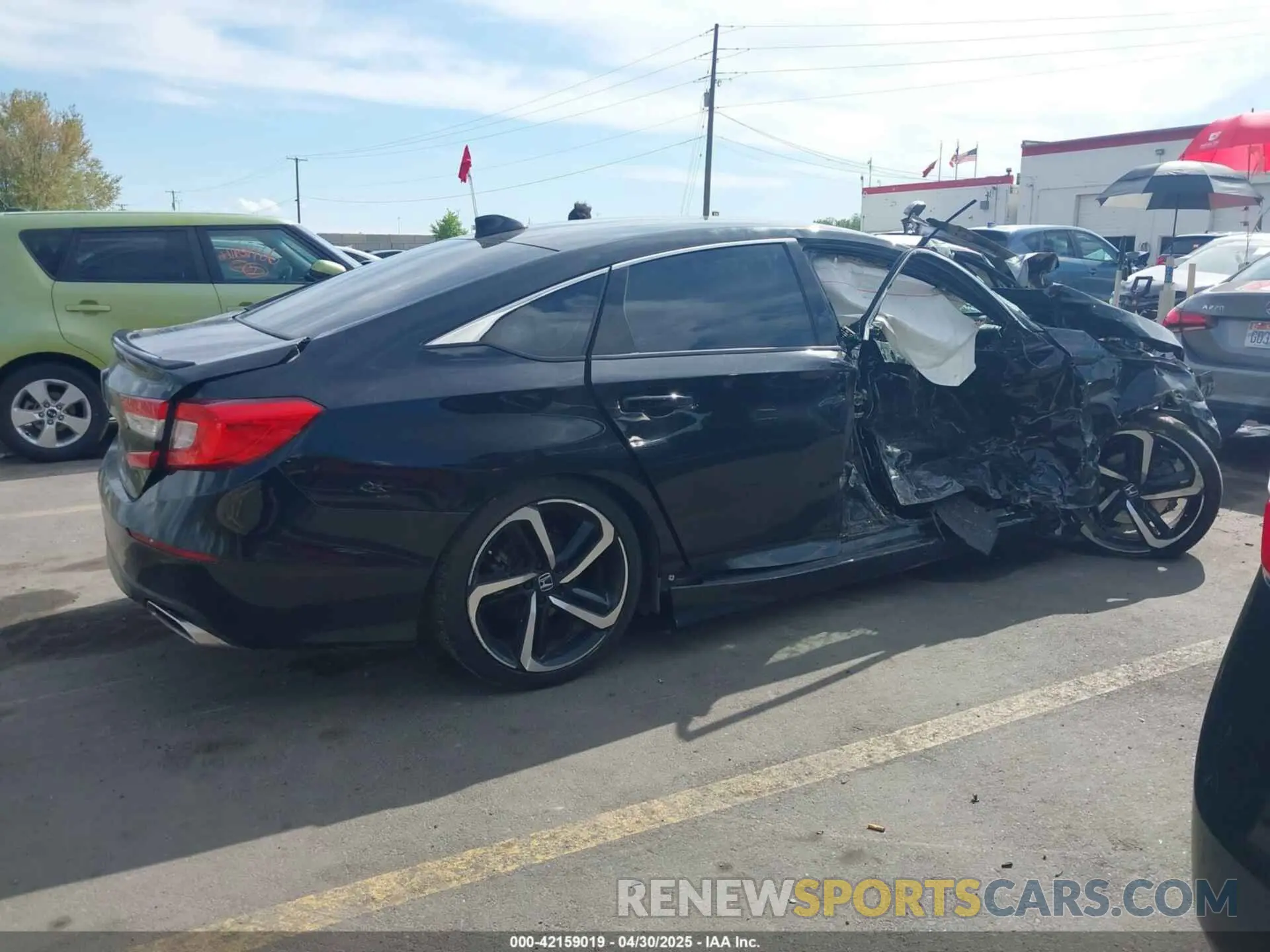 13 fotografías del automóvil dañado 1HGCV1F35LA123105 HONDA ACCORD 2020