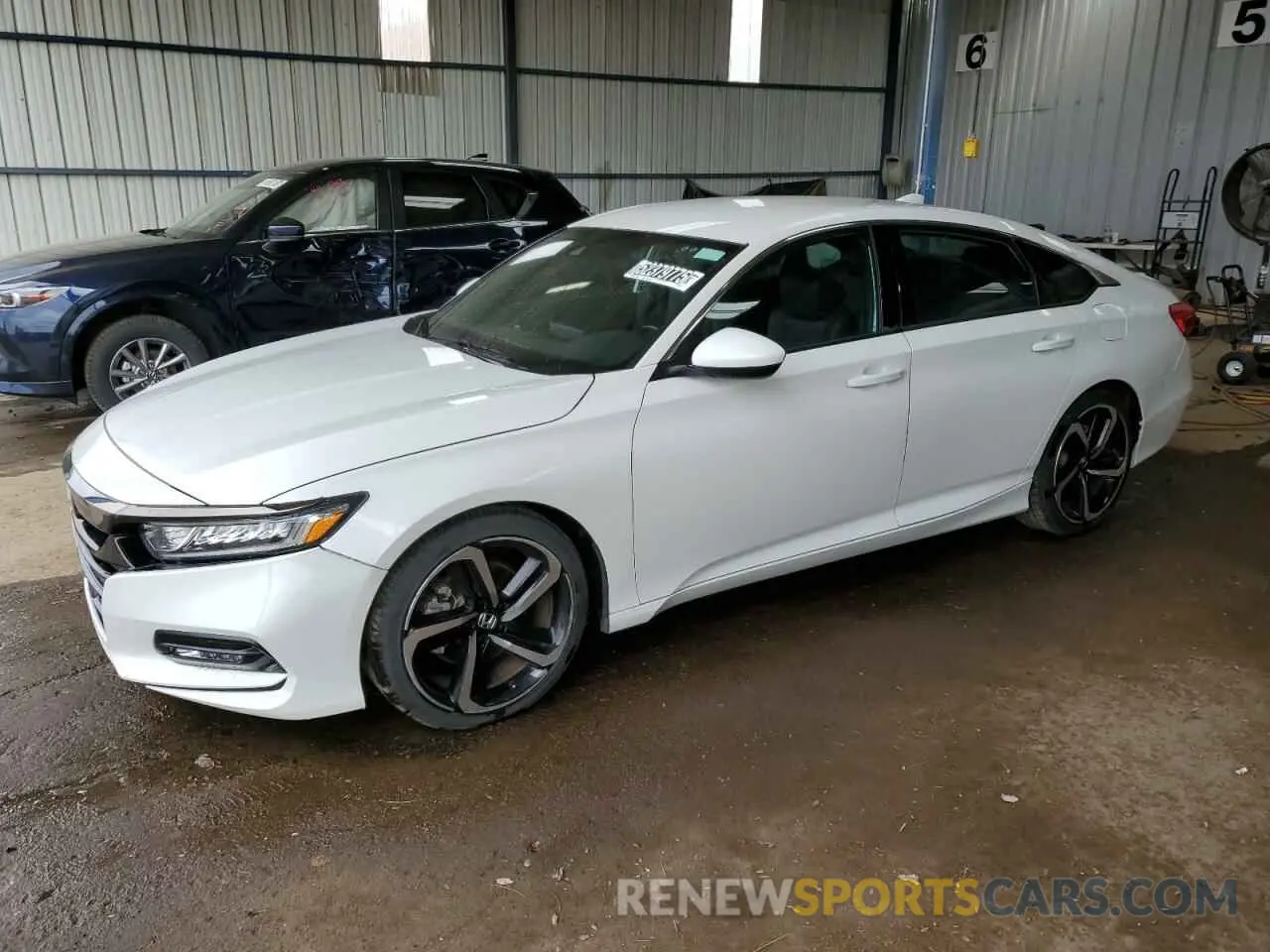 1 fotografías del automóvil dañado 1HGCV1F35LA131785 HONDA ACCORD 2020