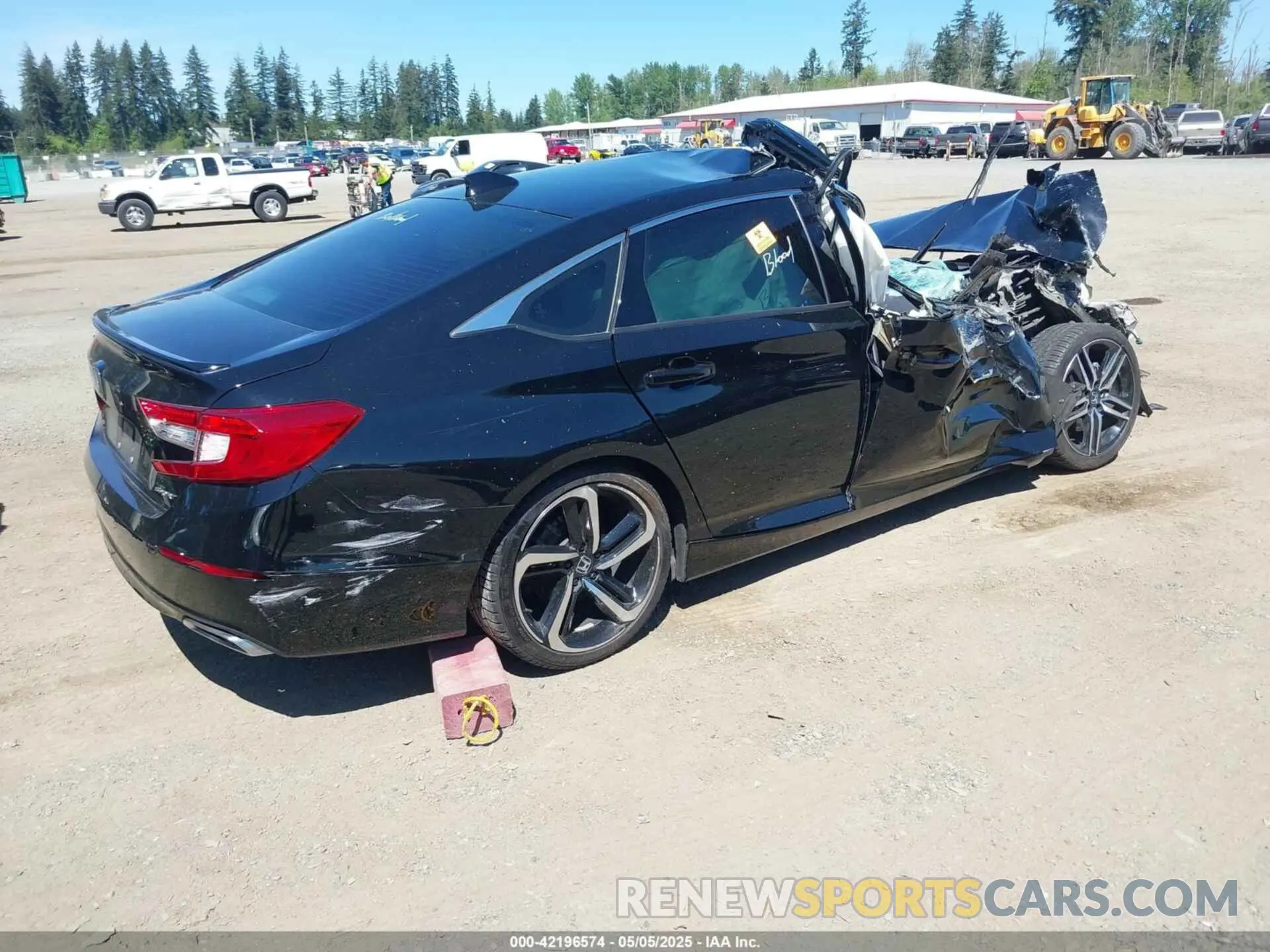 4 fotografías del automóvil dañado 1HGCV1F35LA139434 HONDA ACCORD 2020