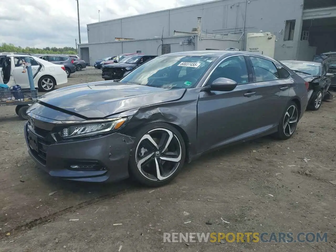 1 fotografías del automóvil dañado 1HGCV1F35LA157044 HONDA ACCORD 2020