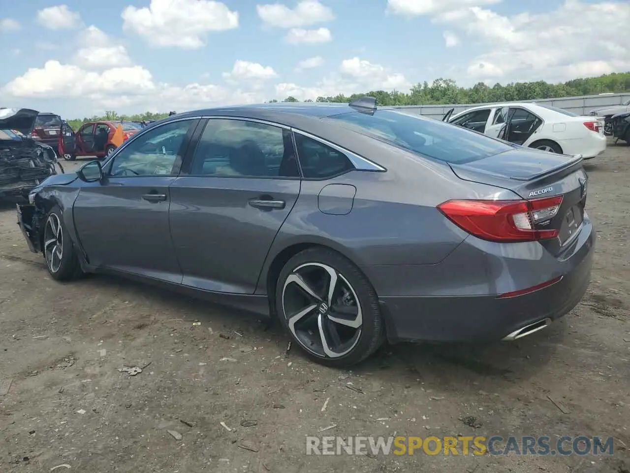 2 fotografías del automóvil dañado 1HGCV1F35LA157044 HONDA ACCORD 2020