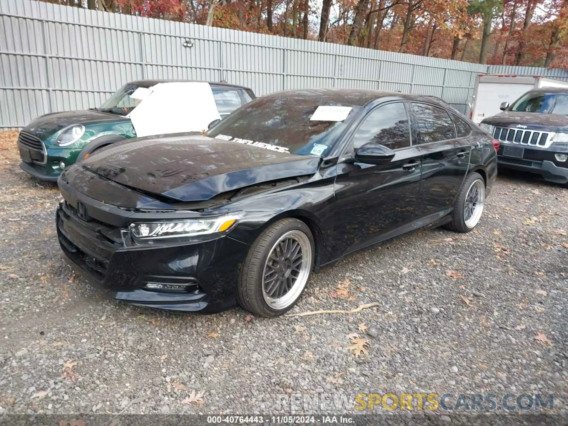 2 fotografías del automóvil dañado 1HGCV1F36LA000168 HONDA ACCORD 2020