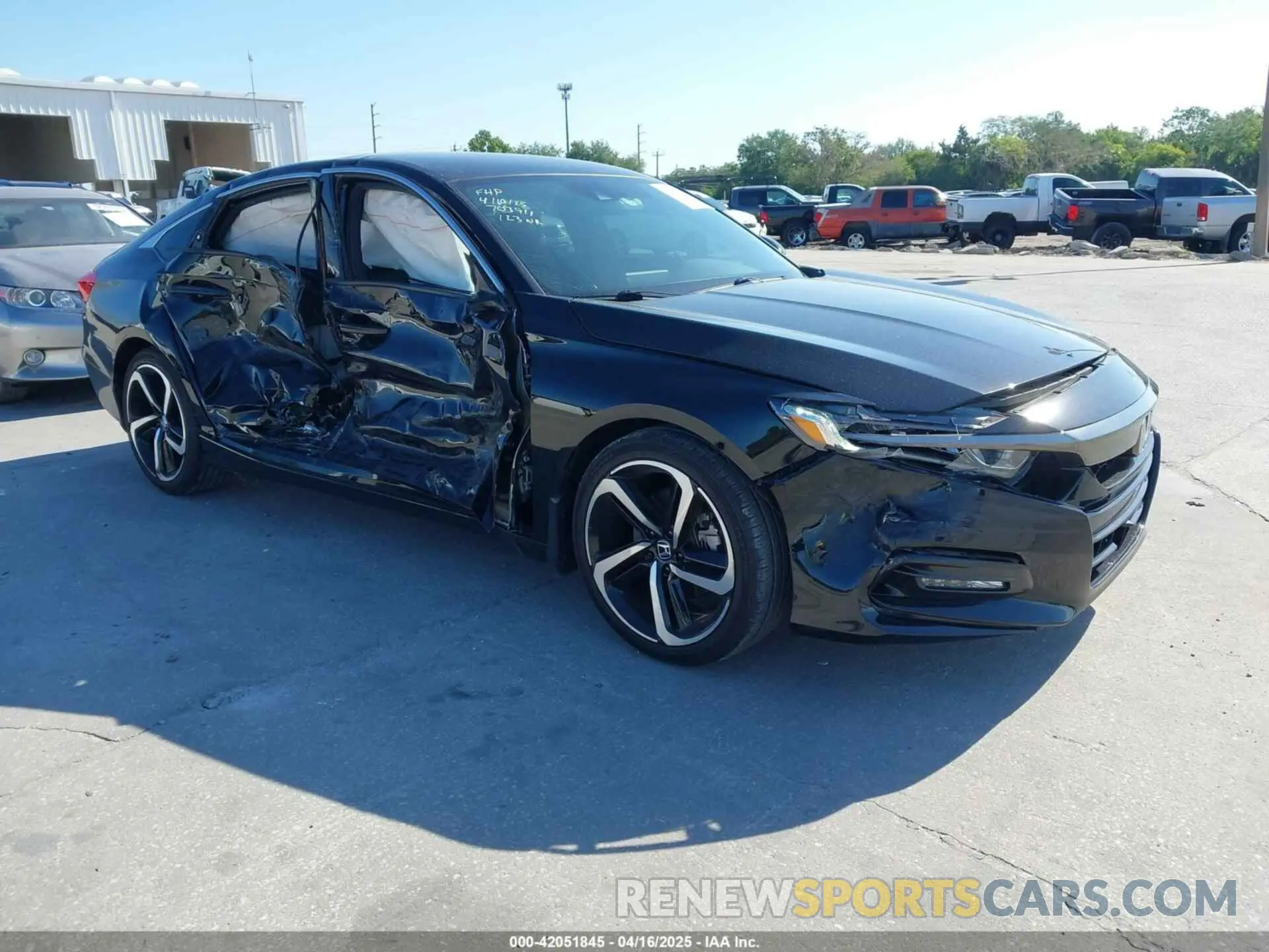 1 fotografías del automóvil dañado 1HGCV1F36LA007072 HONDA ACCORD 2020