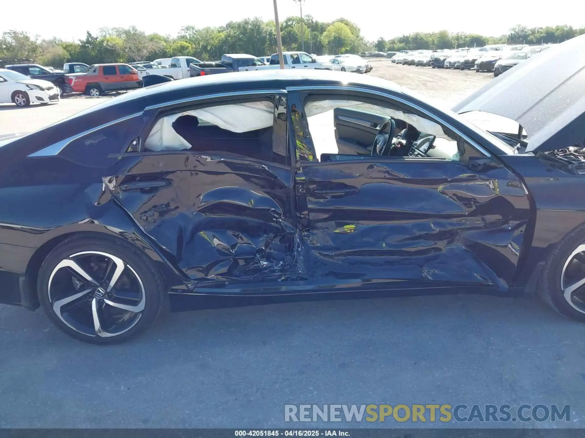 6 fotografías del automóvil dañado 1HGCV1F36LA007072 HONDA ACCORD 2020