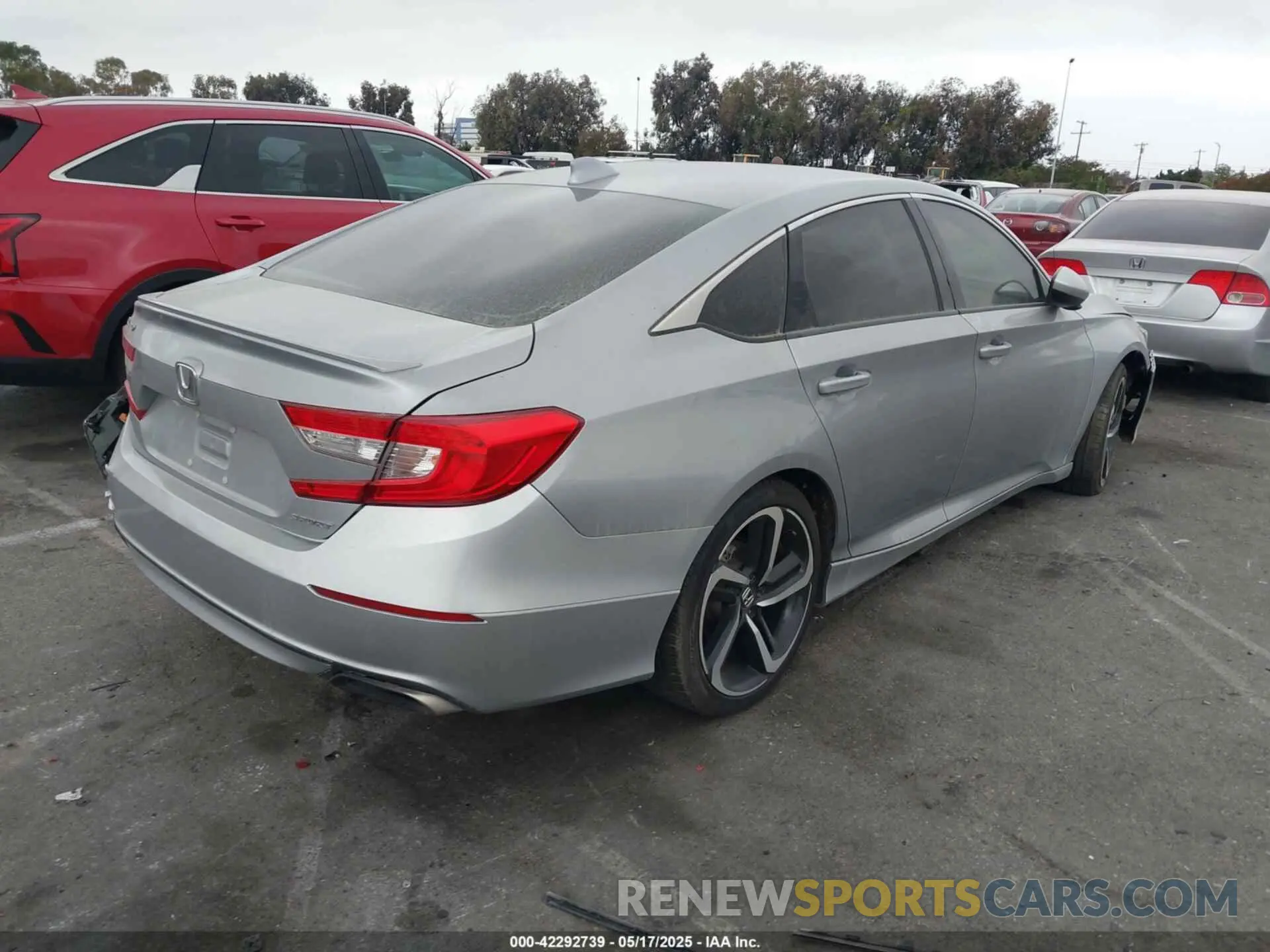 4 fotografías del automóvil dañado 1HGCV1F36LA014989 HONDA ACCORD 2020