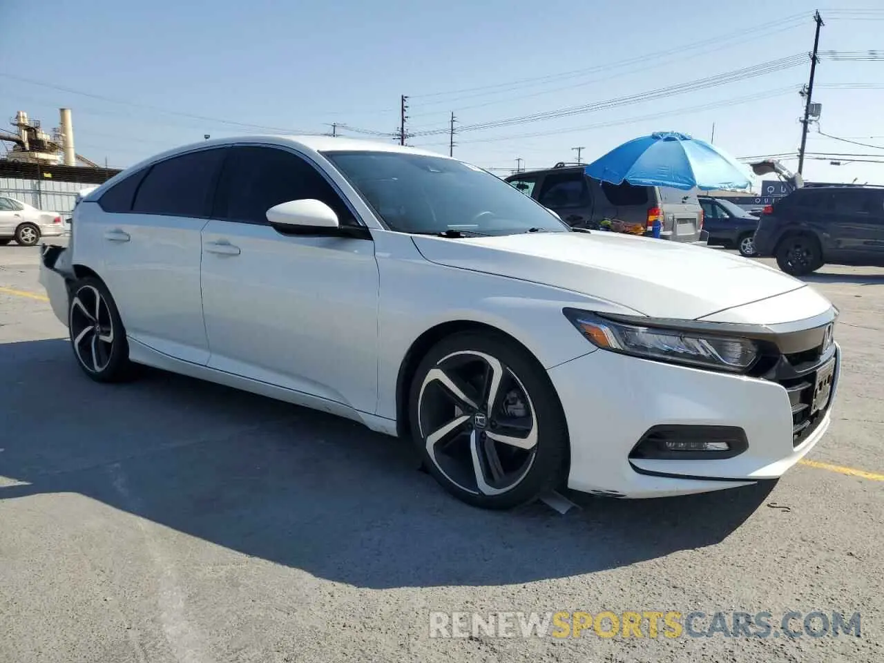 4 fotografías del automóvil dañado 1HGCV1F36LA056448 HONDA ACCORD 2020