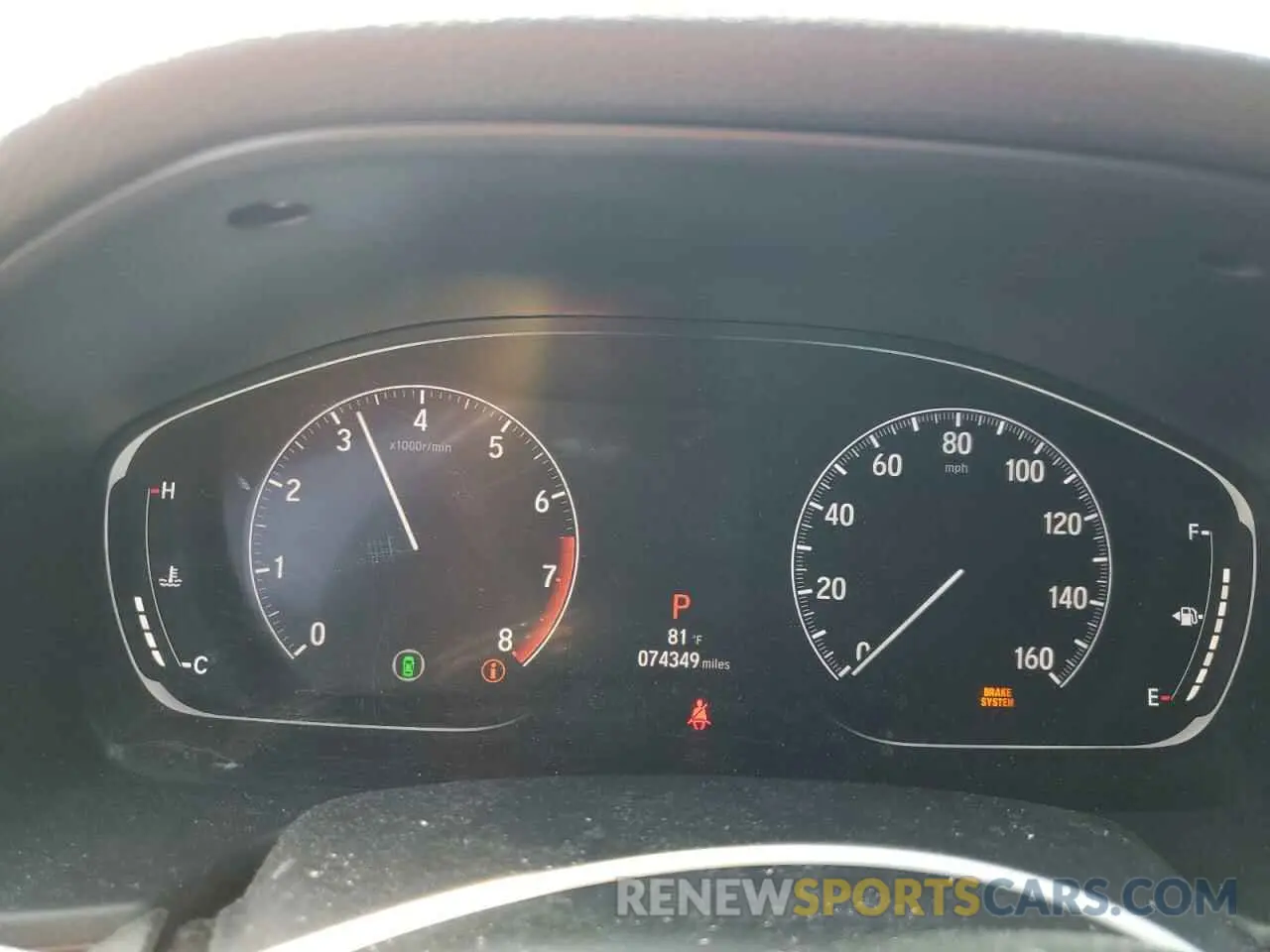 9 fotografías del automóvil dañado 1HGCV1F36LA056448 HONDA ACCORD 2020