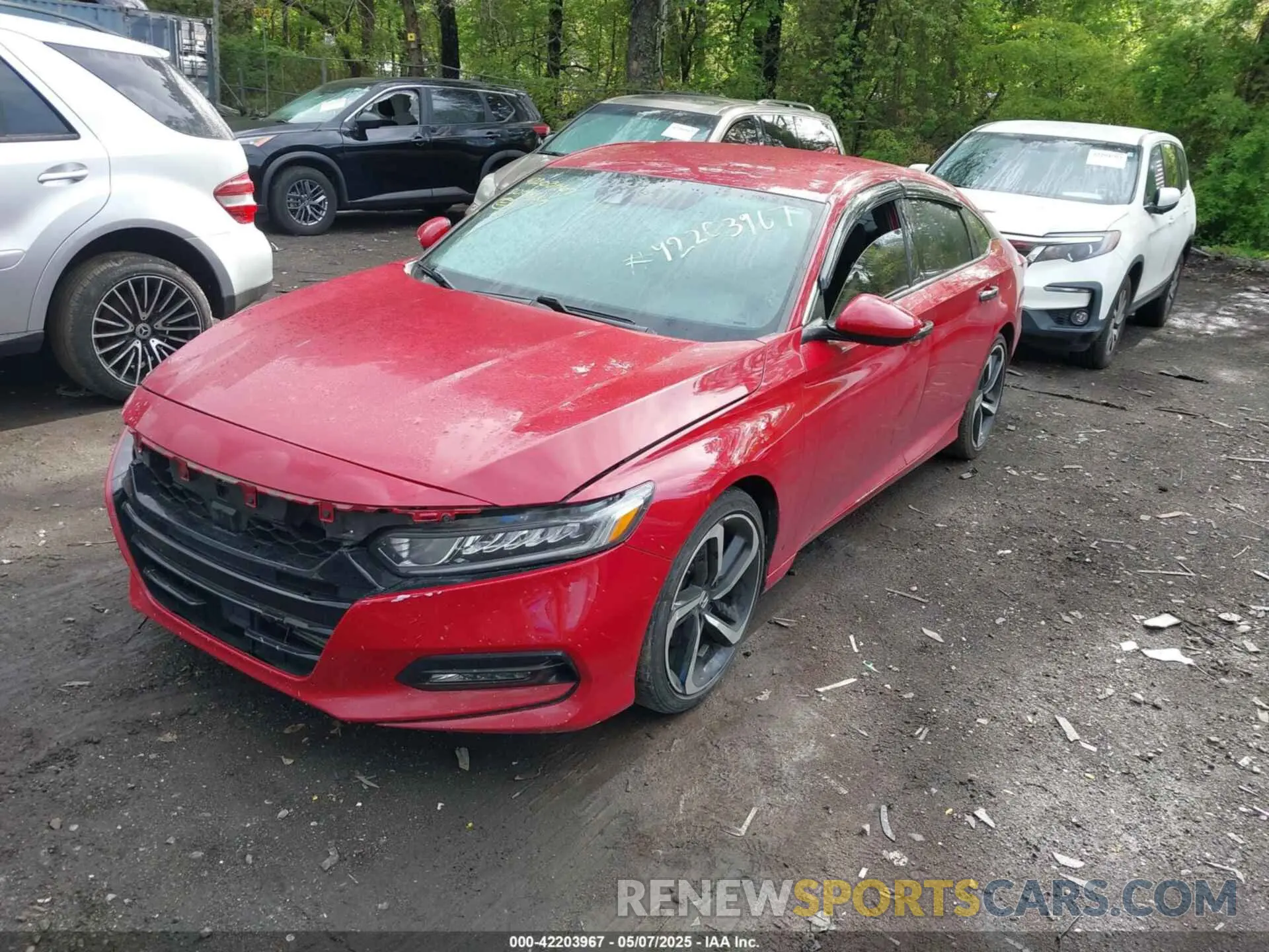 2 fotografías del automóvil dañado 1HGCV1F36LA065019 HONDA ACCORD 2020