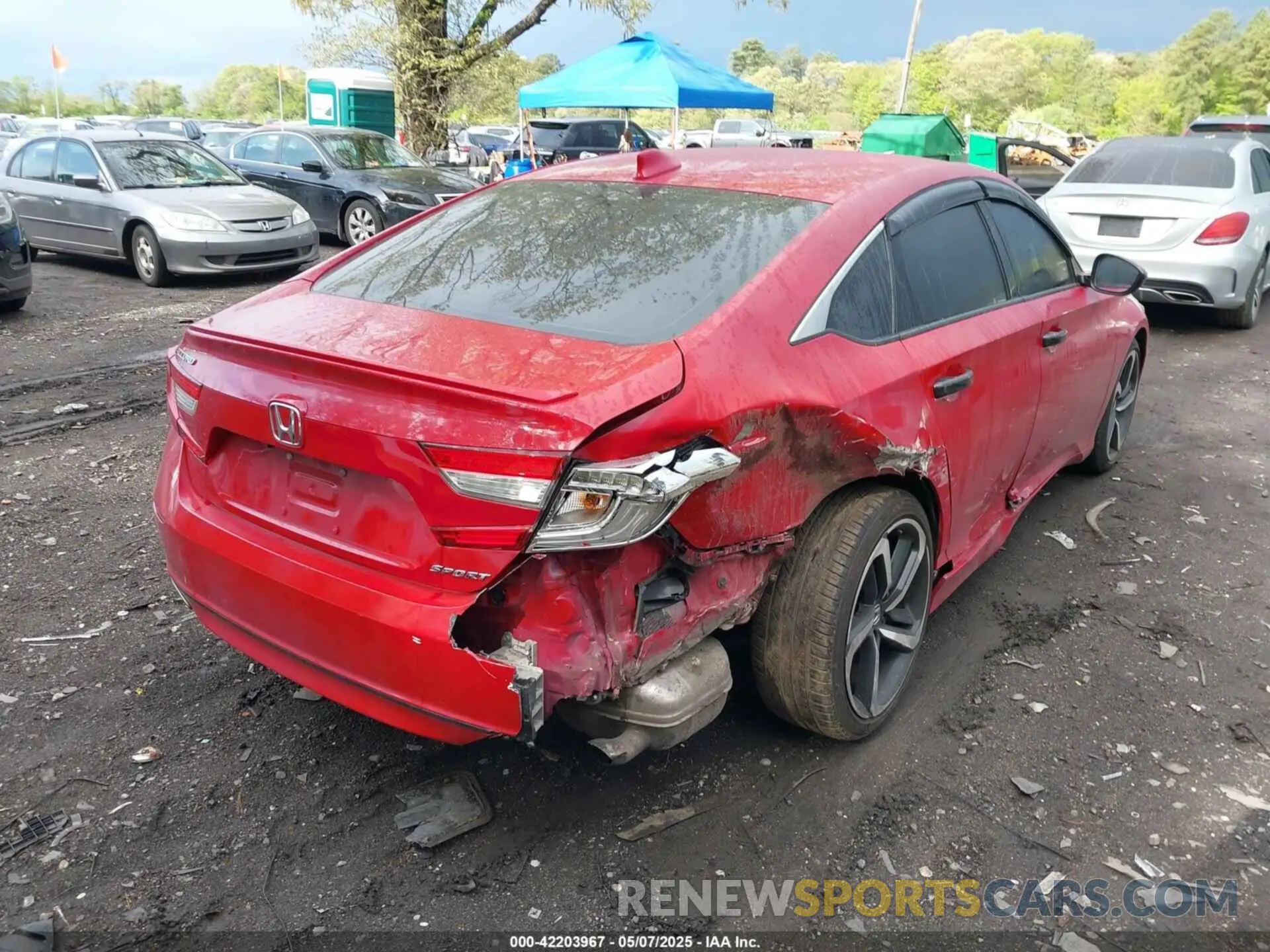 6 fotografías del automóvil dañado 1HGCV1F36LA065019 HONDA ACCORD 2020