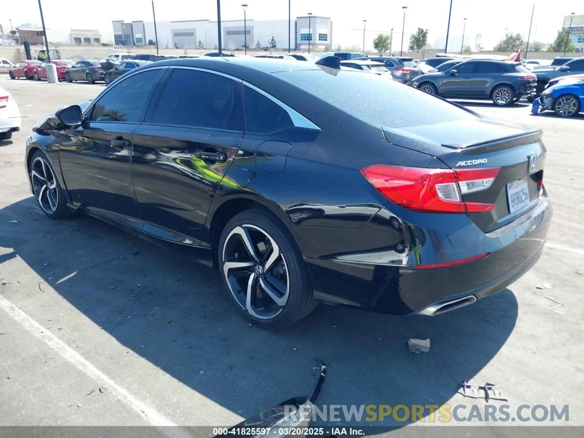 3 fotografías del automóvil dañado 1HGCV1F36LA066333 HONDA ACCORD 2020