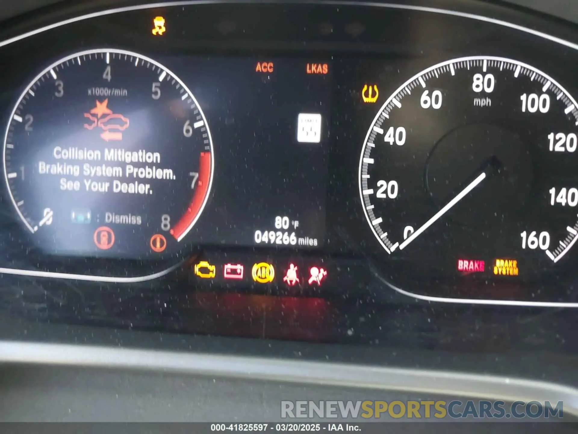 7 fotografías del automóvil dañado 1HGCV1F36LA066333 HONDA ACCORD 2020